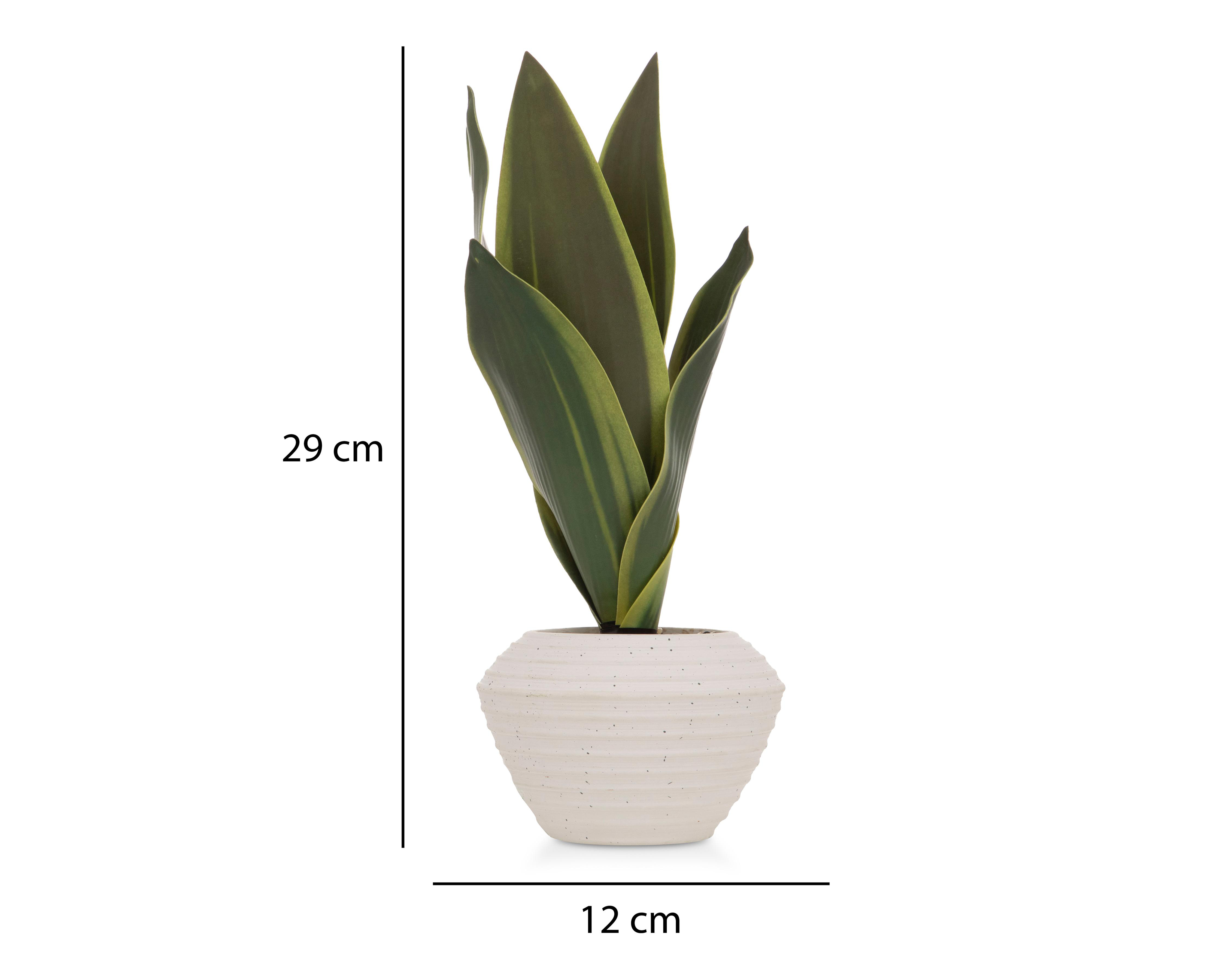 Foto 5 | Planta Artificial con Maceta Starhaus 29 cm