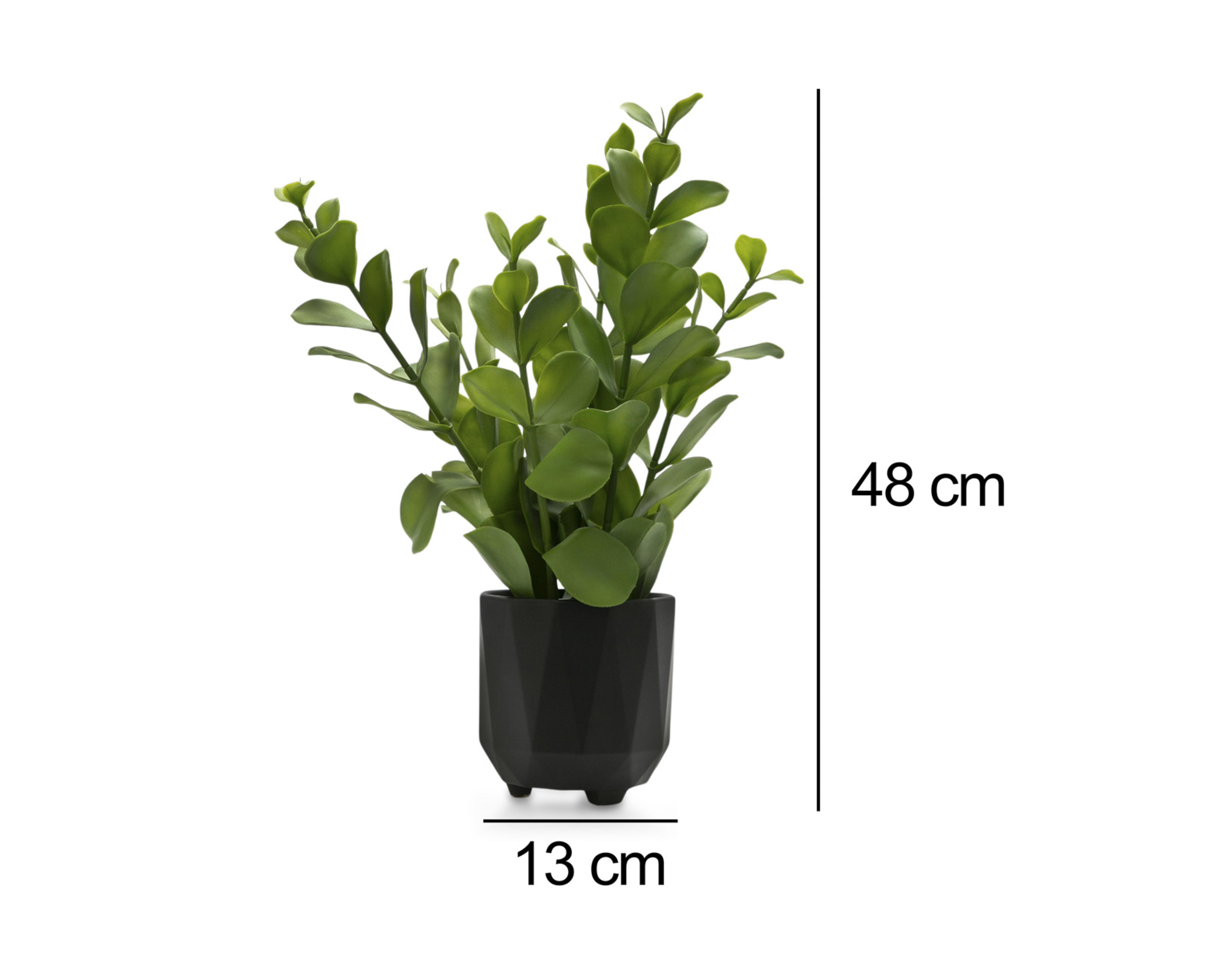 Foto 6 pulgar | Planta Artificial con Maceta Starhaus 48 cm