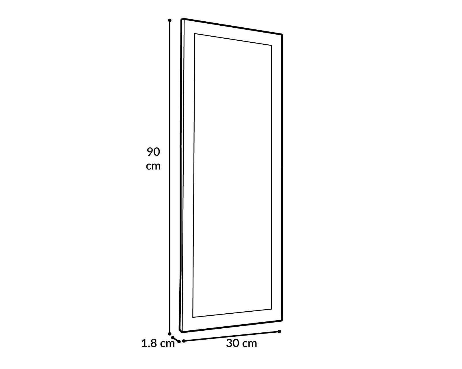 Foto 5 | Espejo Merle Rectangular