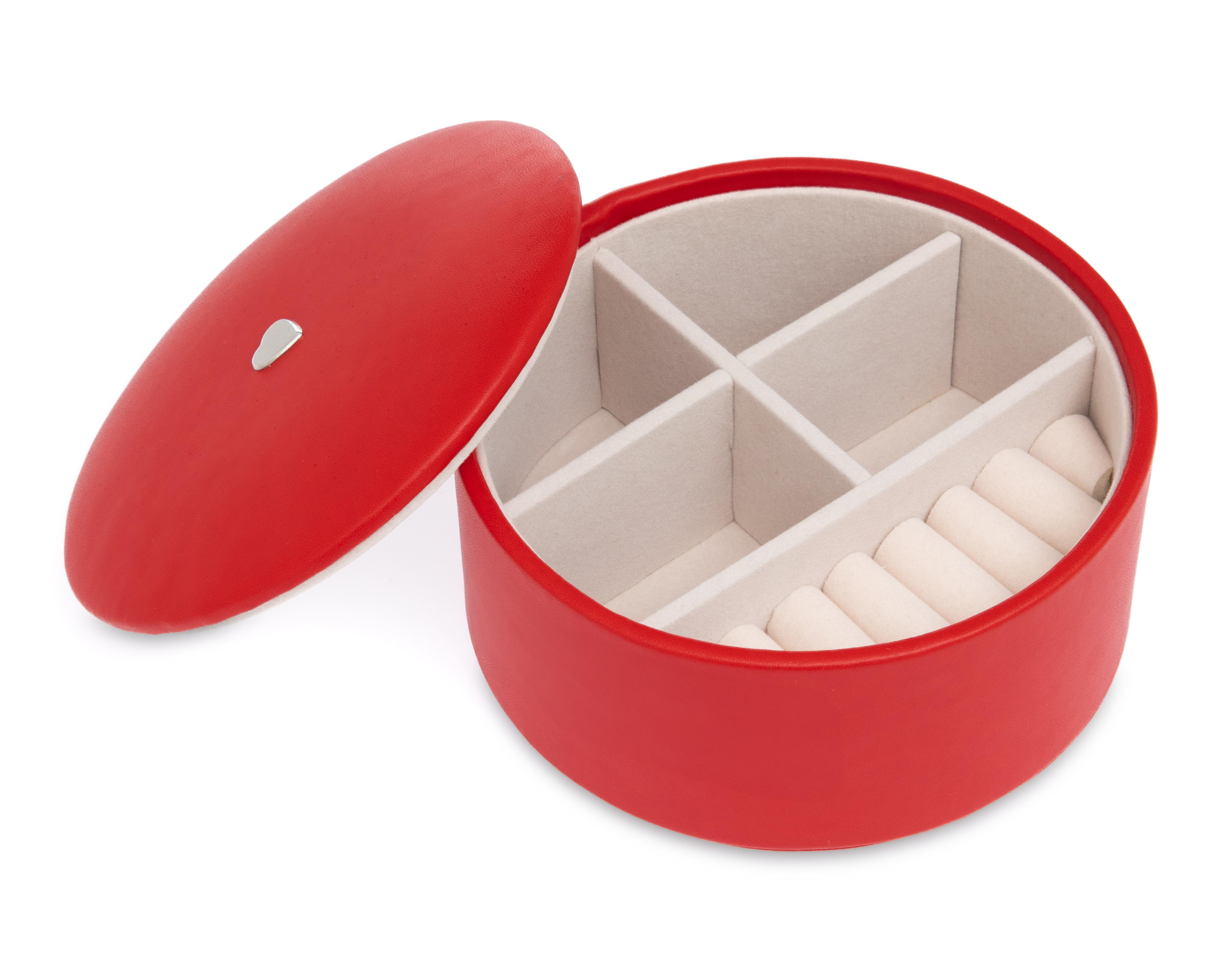 Foto 4 pulgar | Joyero de madera Starhaus Rojo
