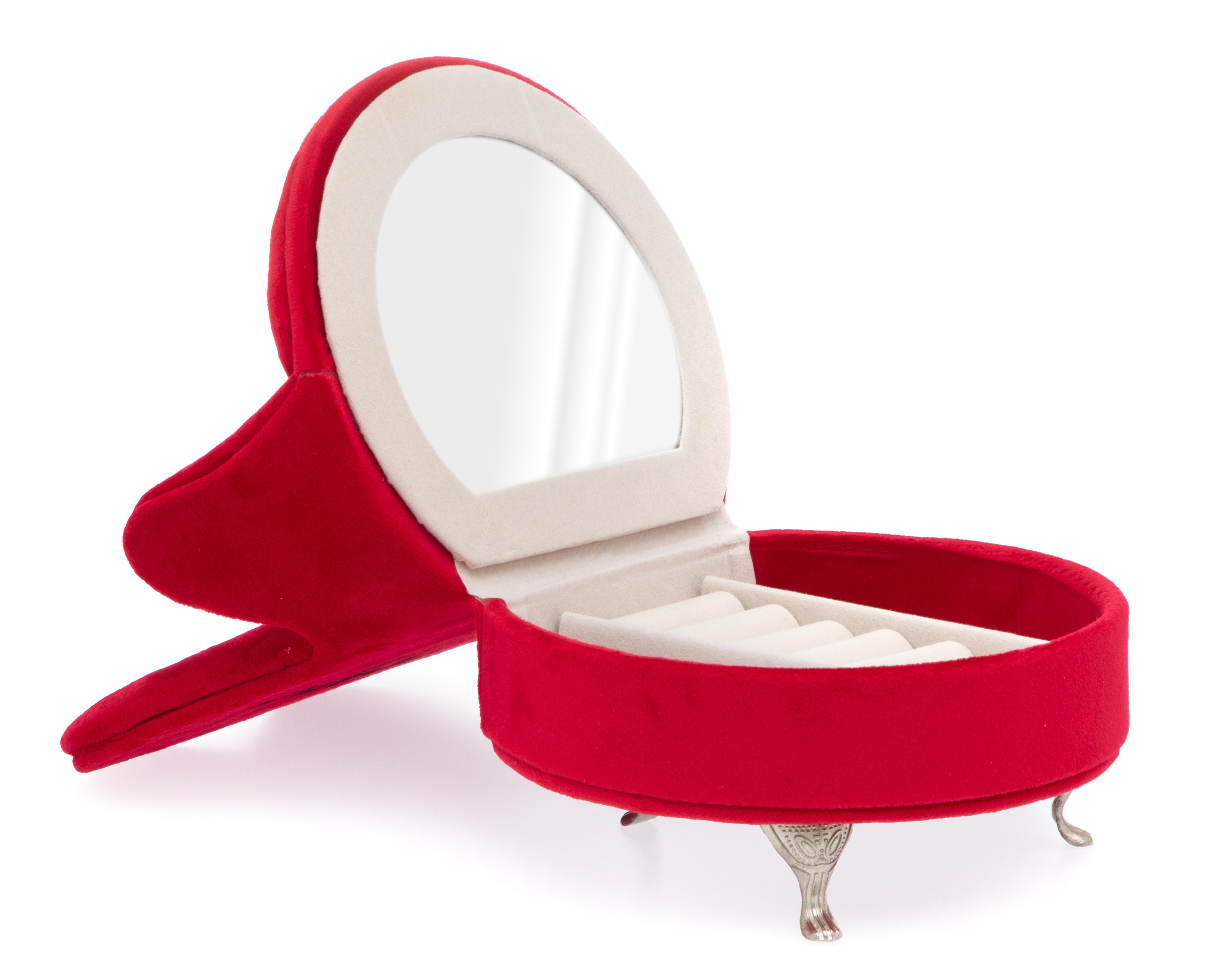 Foto 4 pulgar | Joyero de Madera Starhaus Rojo