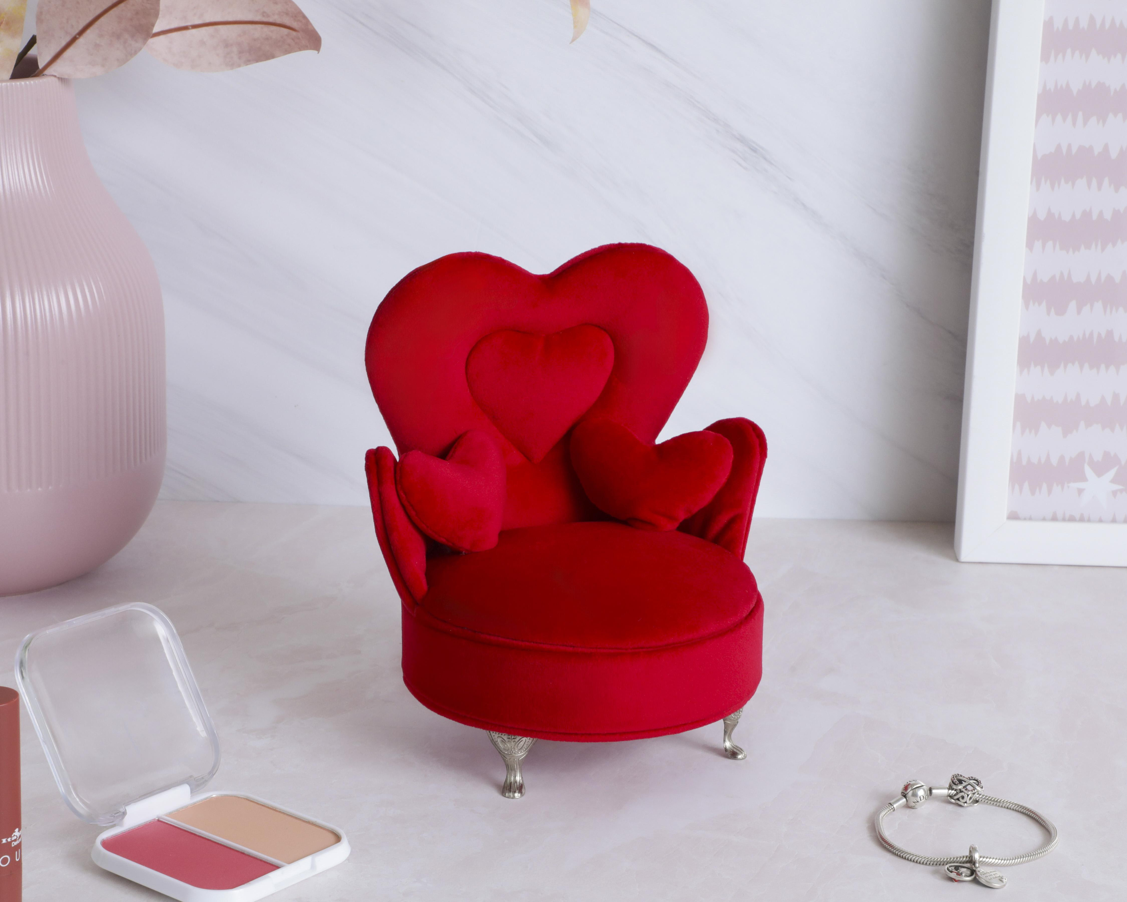 Foto 5 | Joyero de Madera Starhaus Rojo