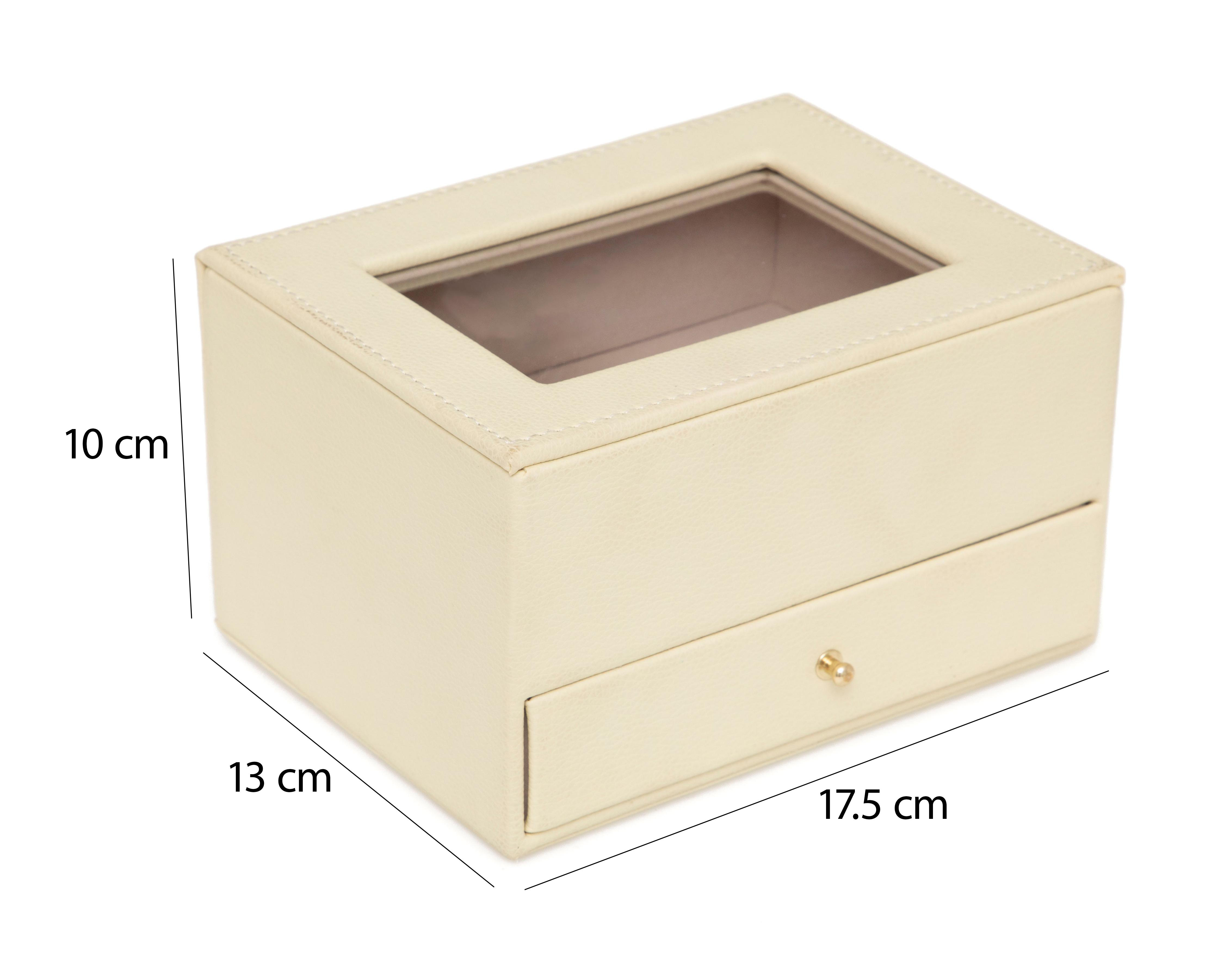 Foto 7 pulgar | Joyero de Madera Starhaus Beige