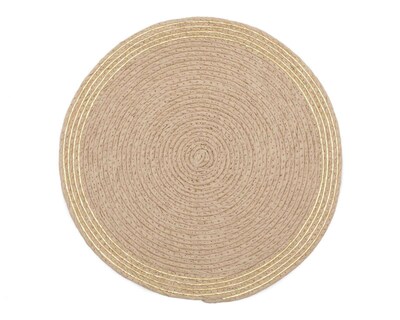 Foto 3 | Mantel Individual Jonathan Beige 4 Piezas