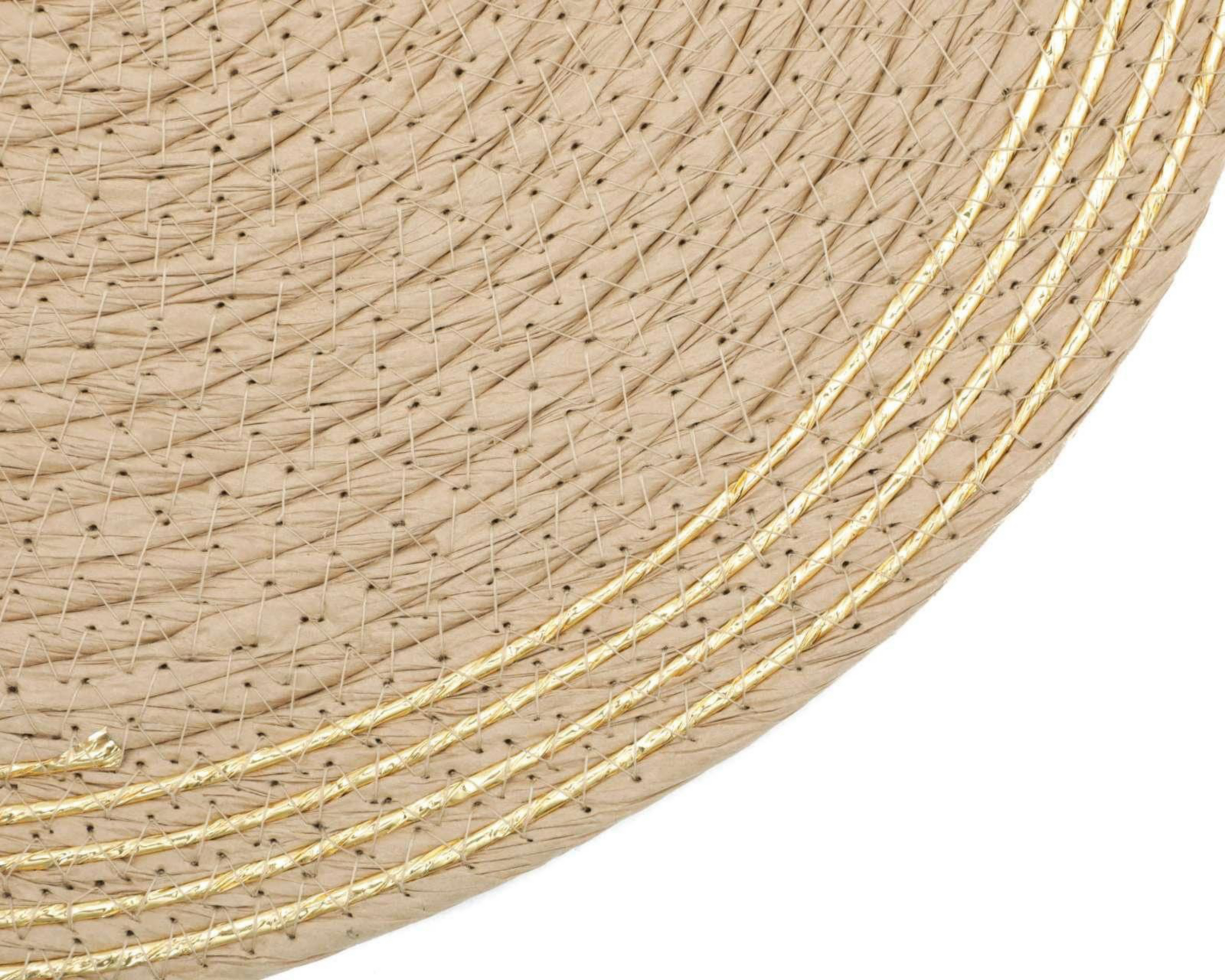 Foto 5 pulgar | Mantel Individual Jonathan Beige 4 Piezas