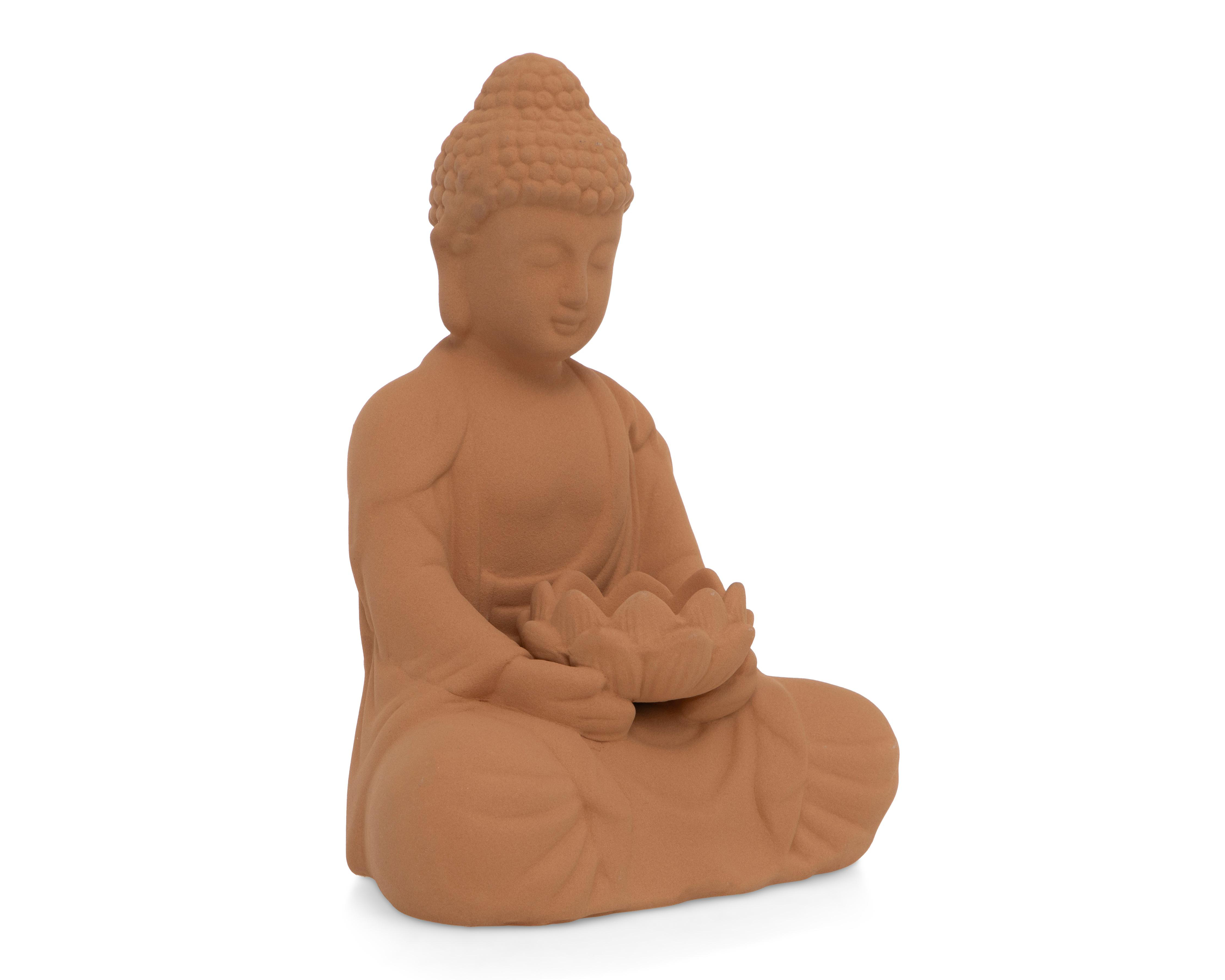 Foto 1 | Escultura de Buda Tezer de Cerámica