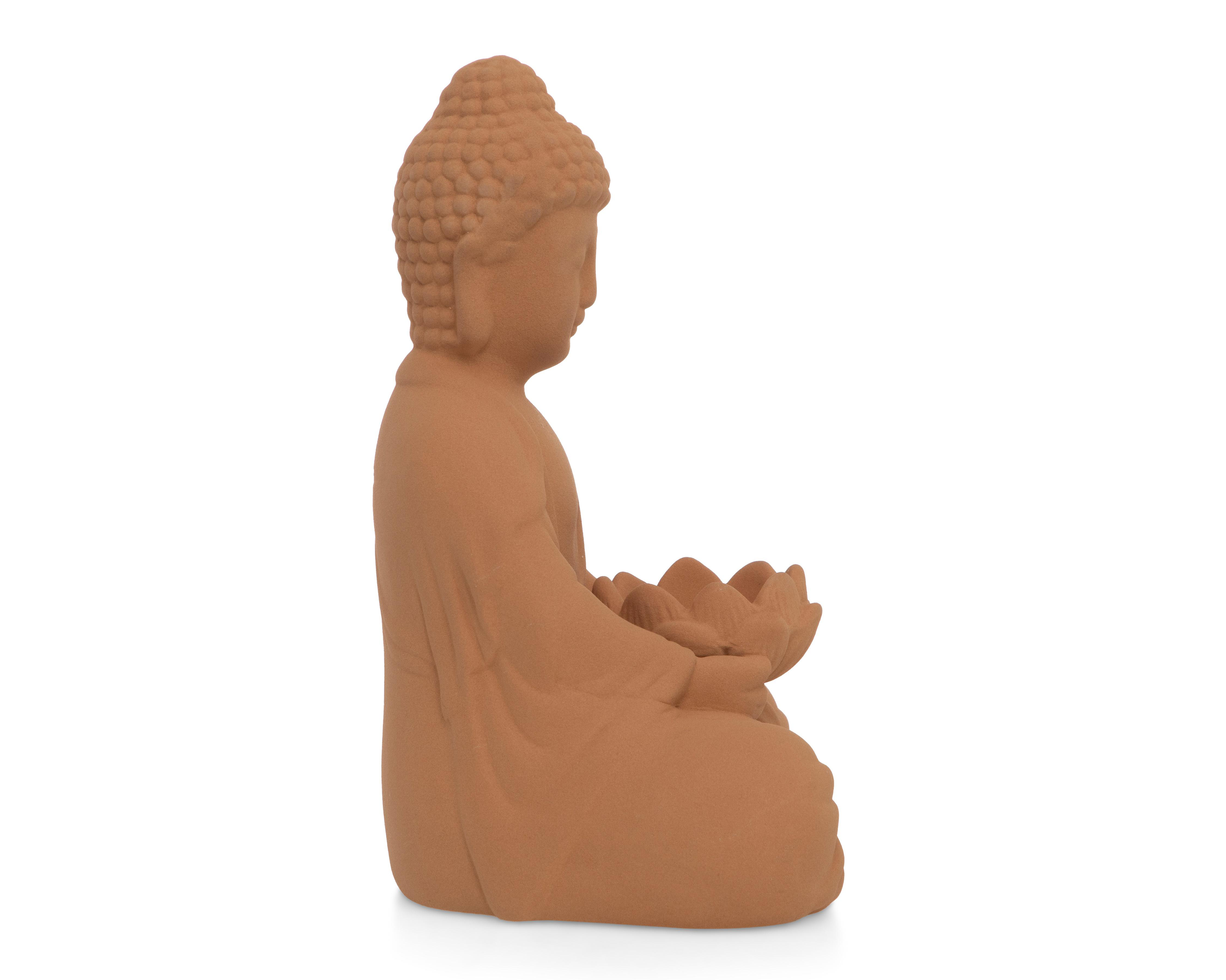 Foto 2 | Escultura de Buda Tezer de Cerámica