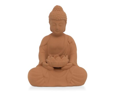 Foto 3 | Escultura de Buda Tezer de Cerámica