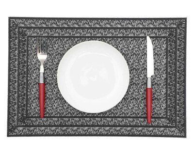 Foto 1 | Mantel Individual Starhaus Plateado 4 Piezas