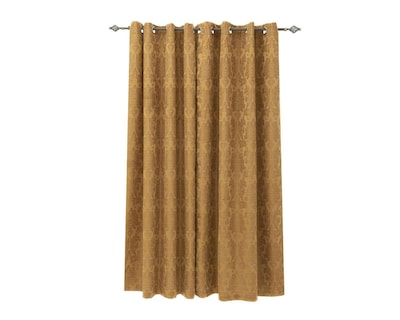 Foto 1 | Cortina Amanda 137 x 225 cm Mostaza