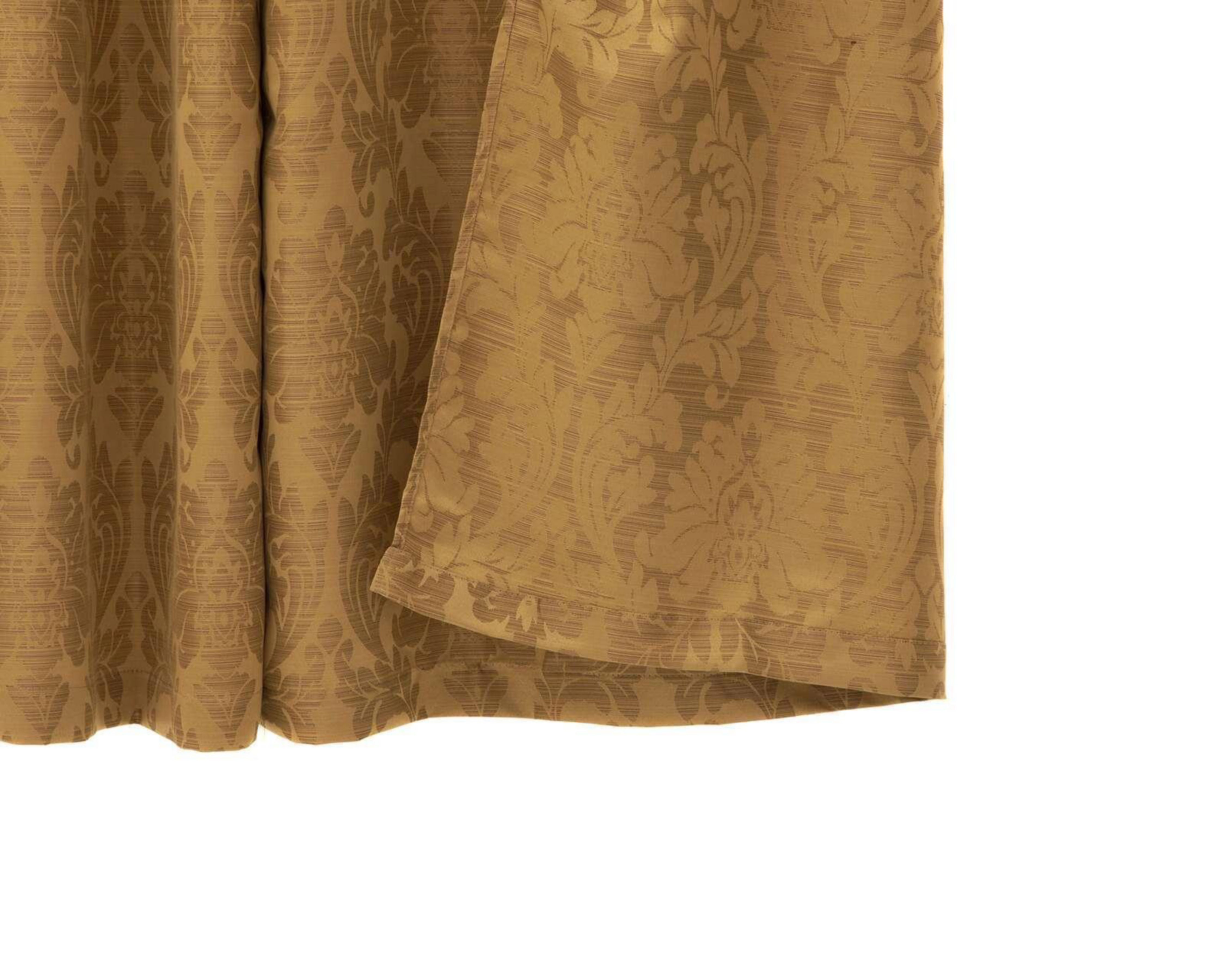Foto 4 pulgar | Cortina Amanda 137 x 225 cm Mostaza