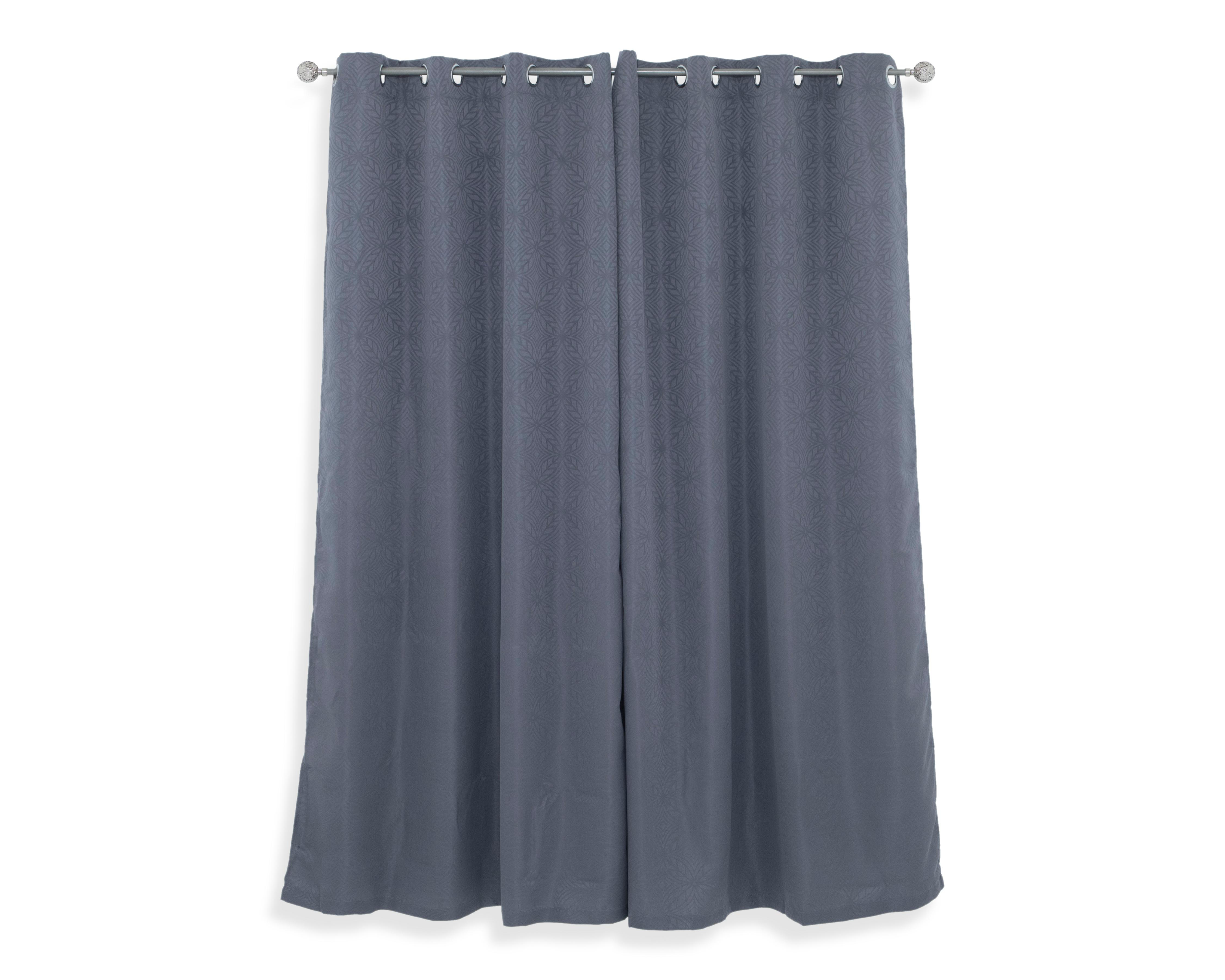 Cortinas Araceli 137 x 225 cm Gris