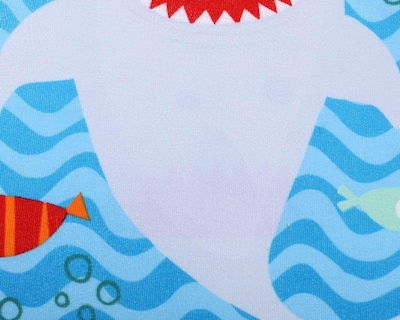Foto 3 | Toalla de Baño Kiddie Shark Azul