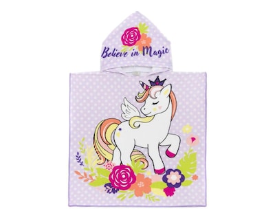 Foto 1 | Toalla Infantil Unicorn Flowers Lila