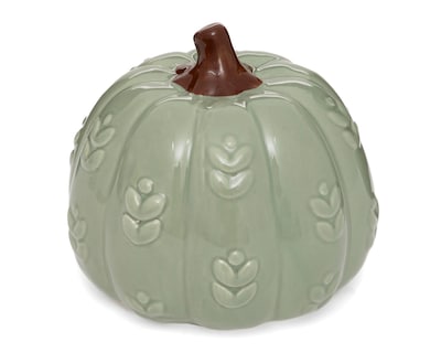 Foto 2 | Escultura de Calabaza Luna de Cerámica
