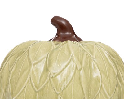 Foto 3 | Escultura de Calabaza Elsie de Cerámica
