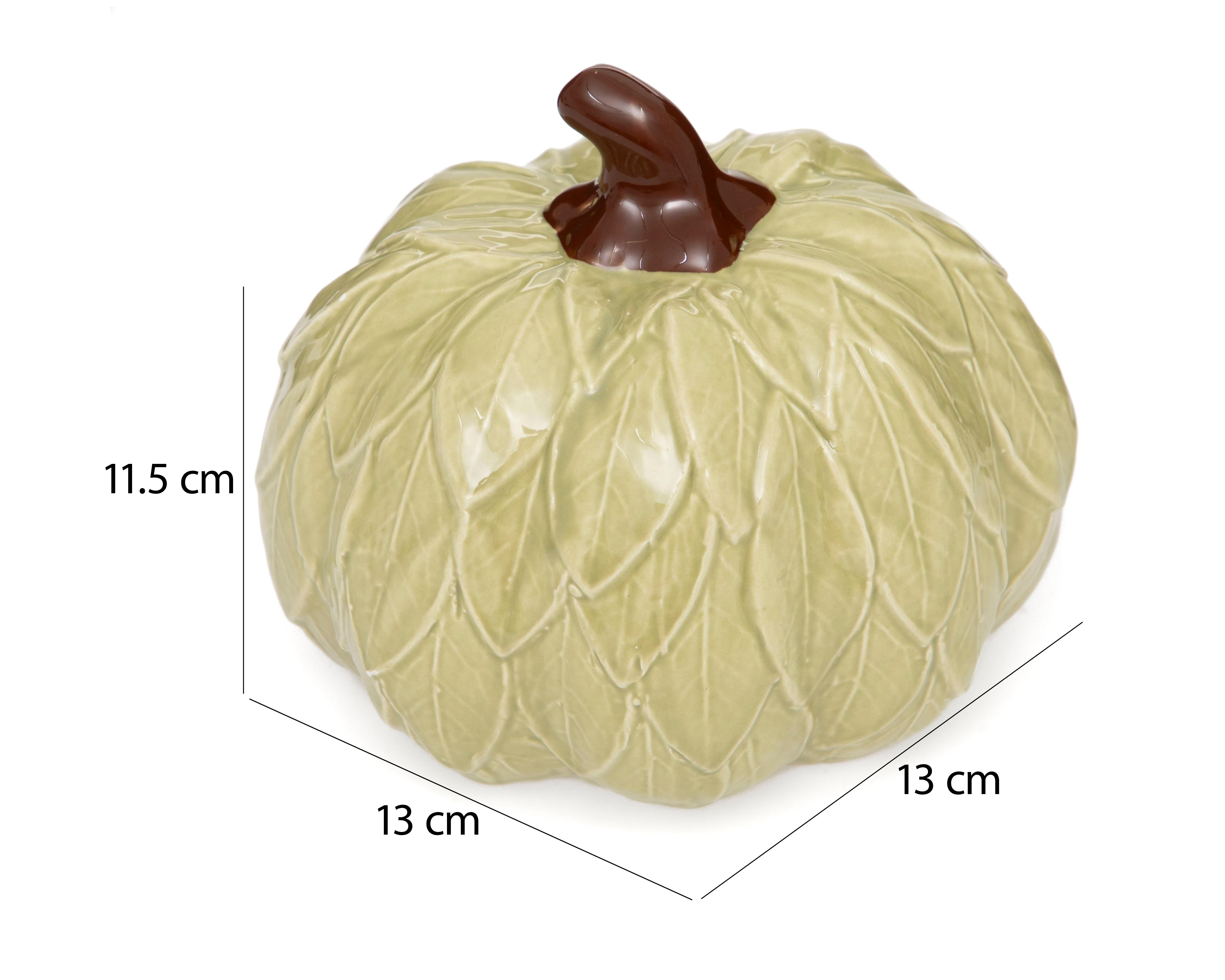 Foto 5 | Escultura de Calabaza Elsie de Cerámica