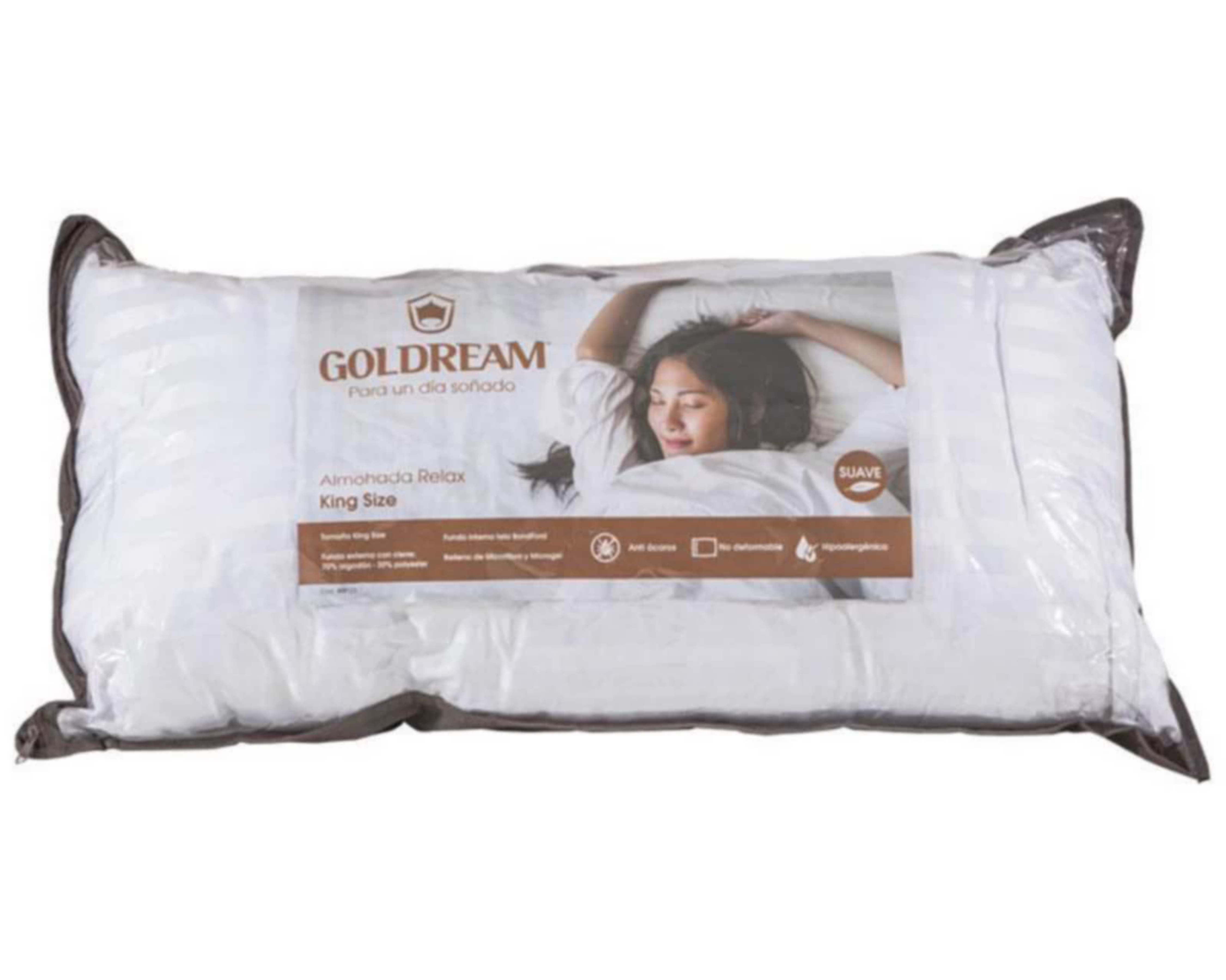 Foto 2 pulgar | Almohada Goldream Relax King Size