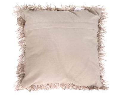 Foto 2 | Cojín Decorativo Shaggy Beige