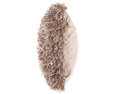 Foto 3 | Cojín Decorativo Shaggy Beige