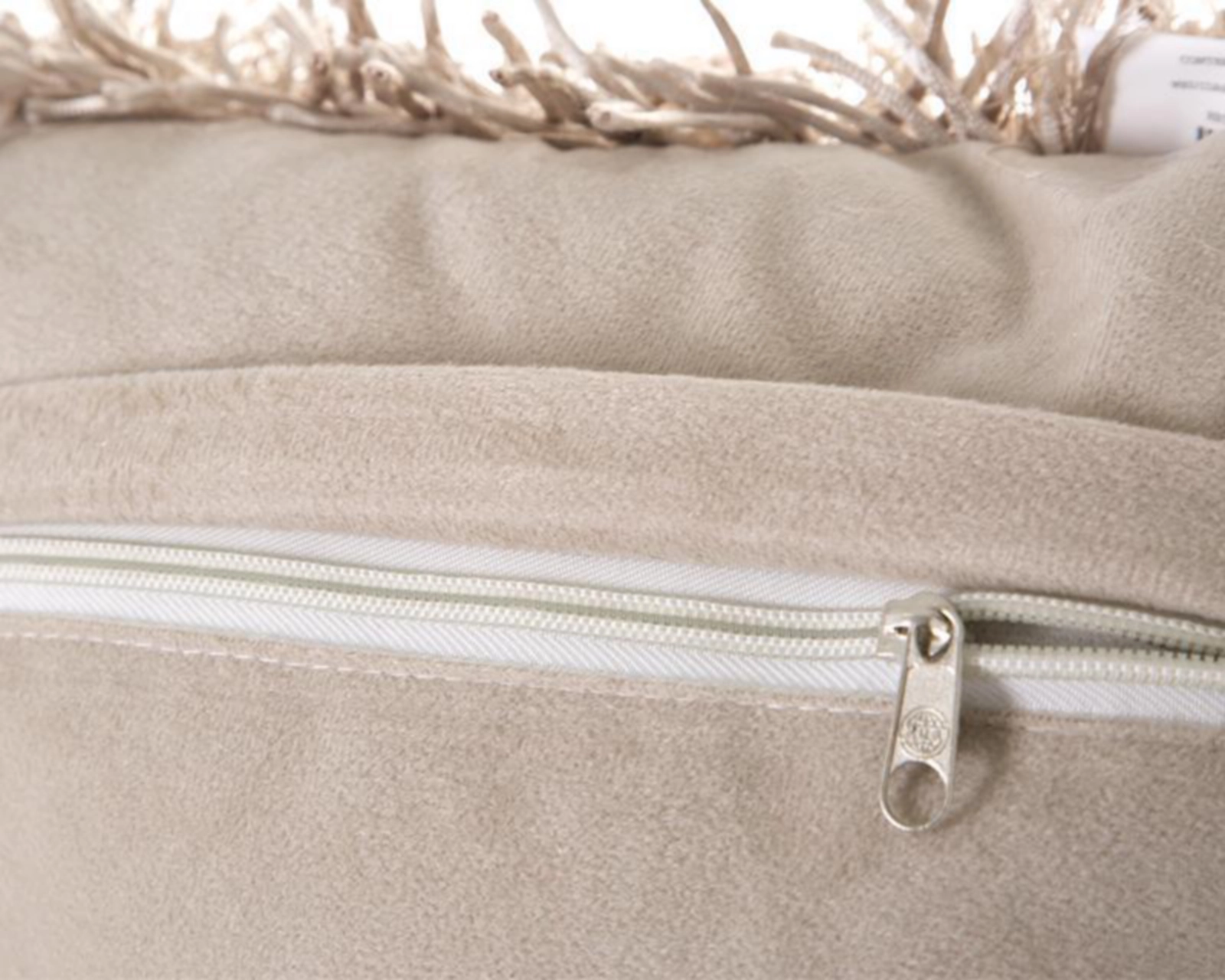 Foto 5 pulgar | Cojín Decorativo Shaggy Beige
