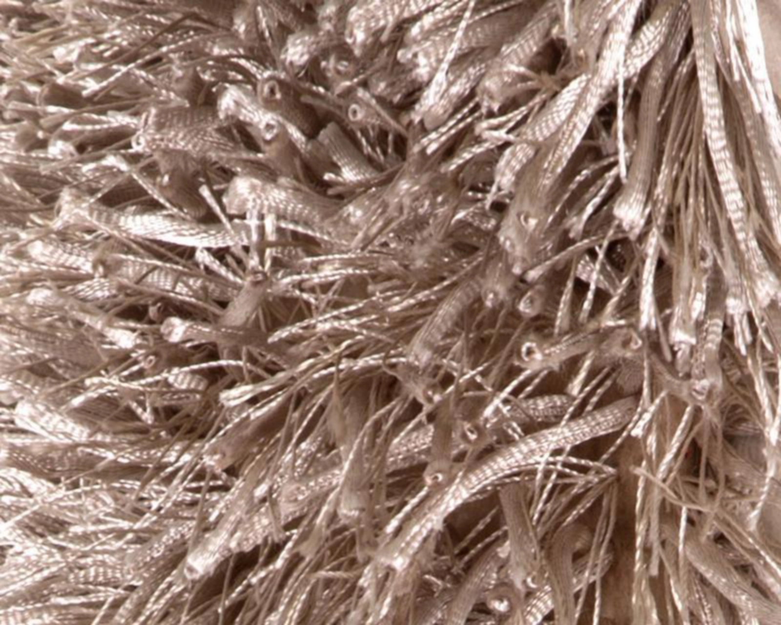 Foto 5 | Cojín Decorativo Shaggy Beige