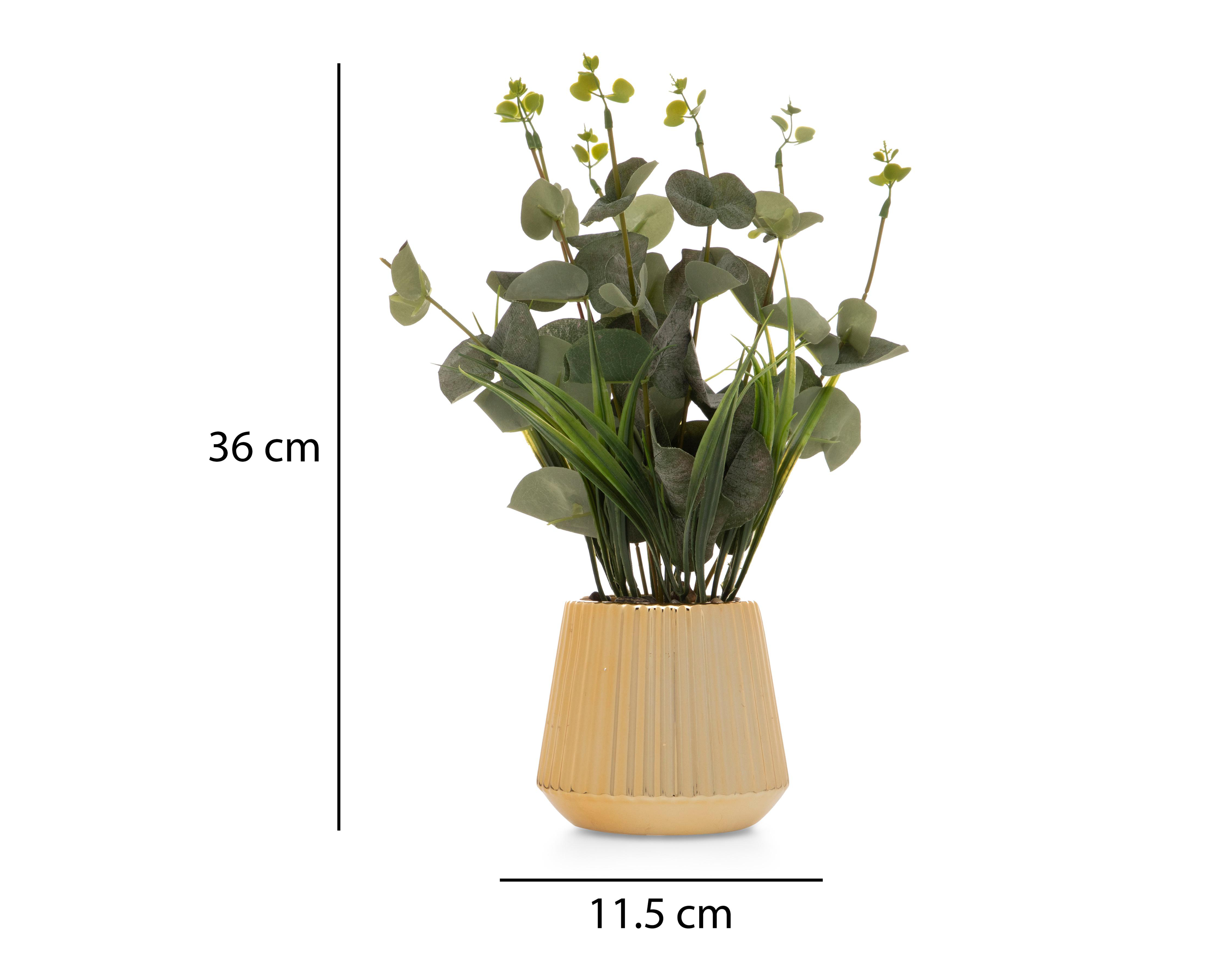 Foto 5 | Planta Artificial con Maceta Starhaus 36 cm