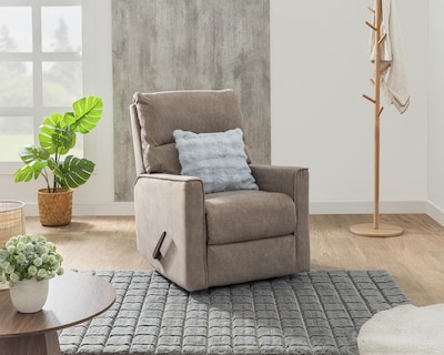 Foto 1 | Sillón Reclinable Taupe Ikal Jessica