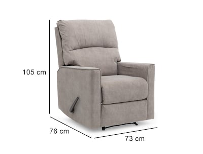 Foto 7 | Sillón Reclinable Taupe Ikal Jessica