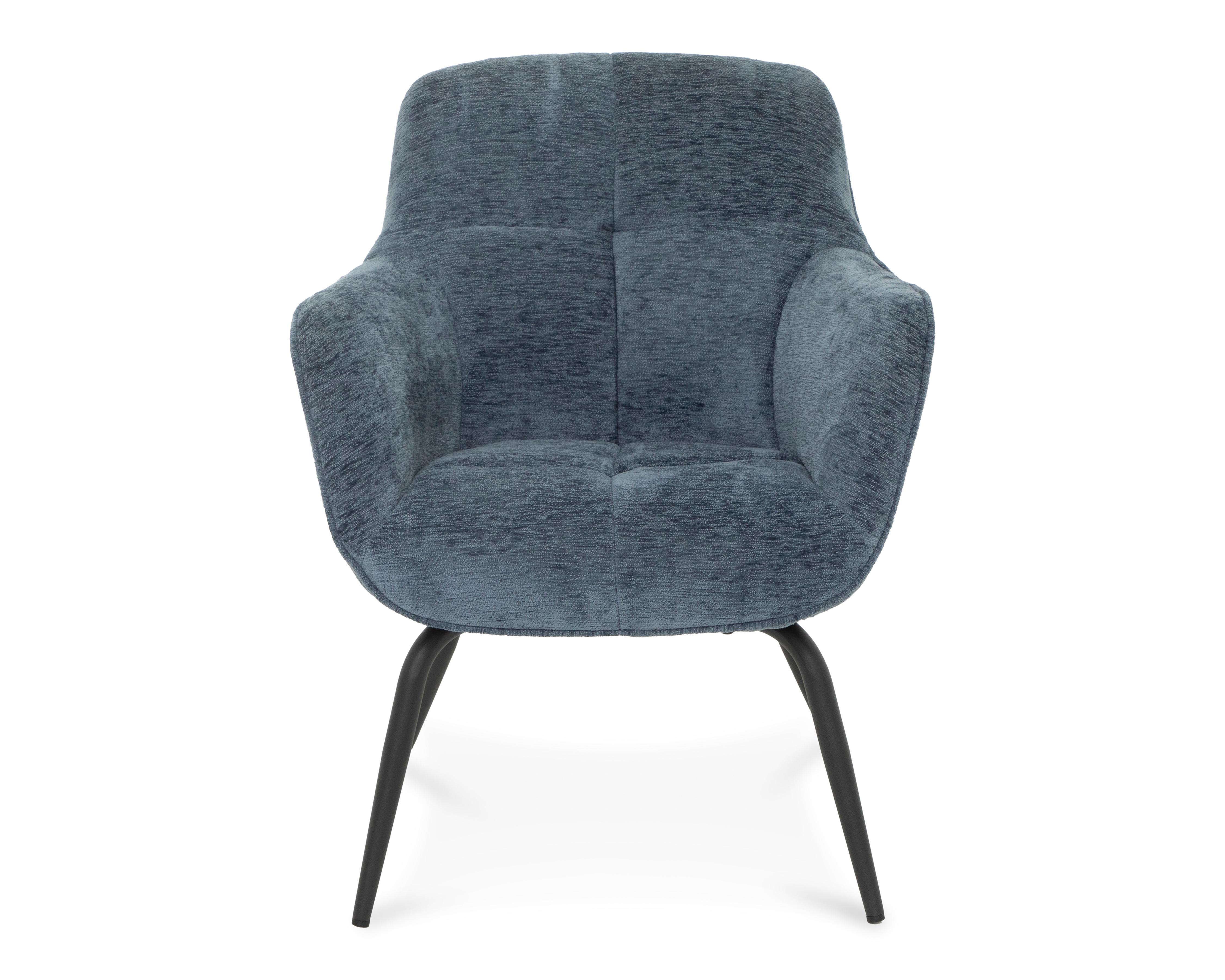 Foto 4 pulgar | Sillón Ocasional Azul Ikal Abigaíl
