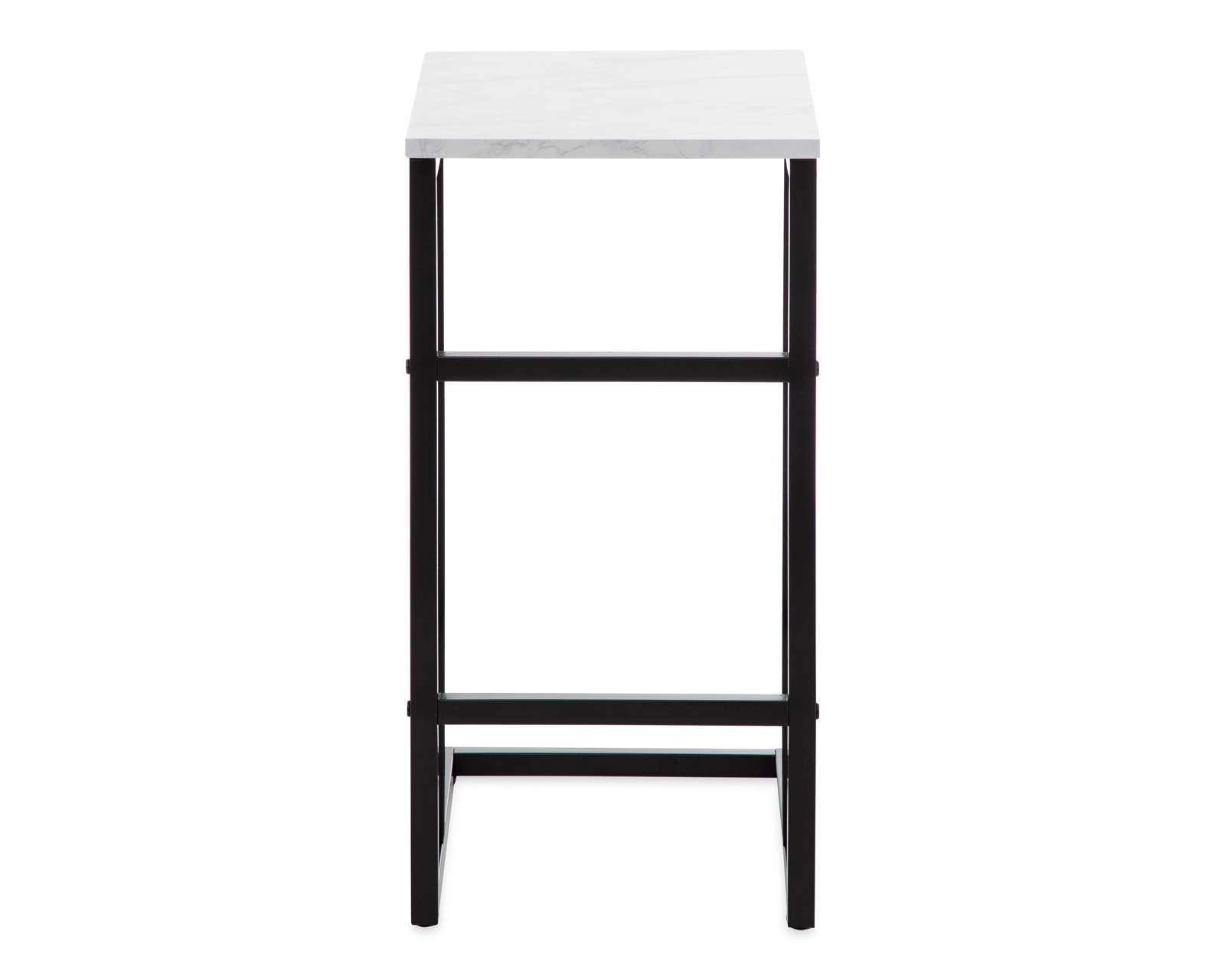 Foto 4 pulgar | Mesa Lateral Ikal Blanca