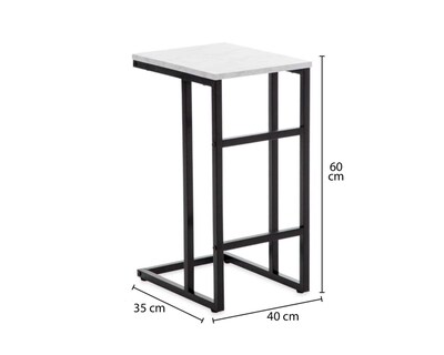 Foto 5 | Mesa Lateral Ikal Blanca