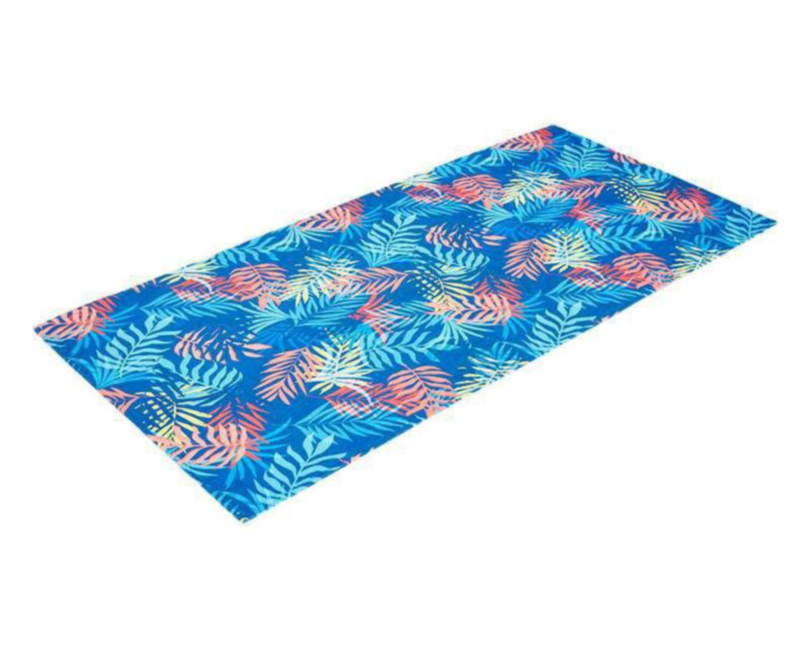 Foto 3 pulgar | Toalla de Medio Baño Palmera Azul