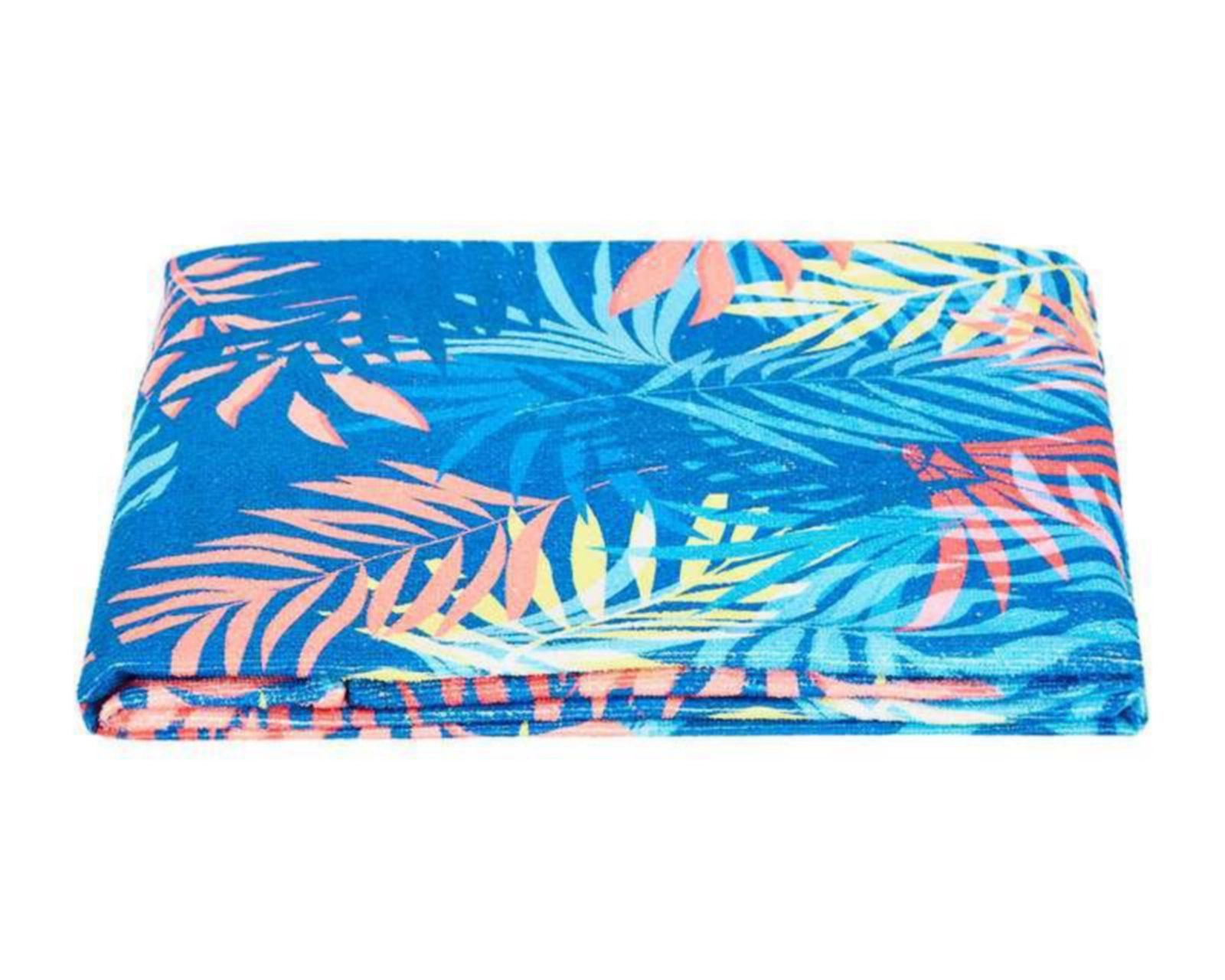 Foto 4 pulgar | Toalla de Medio Baño Palmera Azul