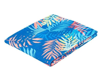 Foto 4 | Toalla de Medio Baño Palmera Azul