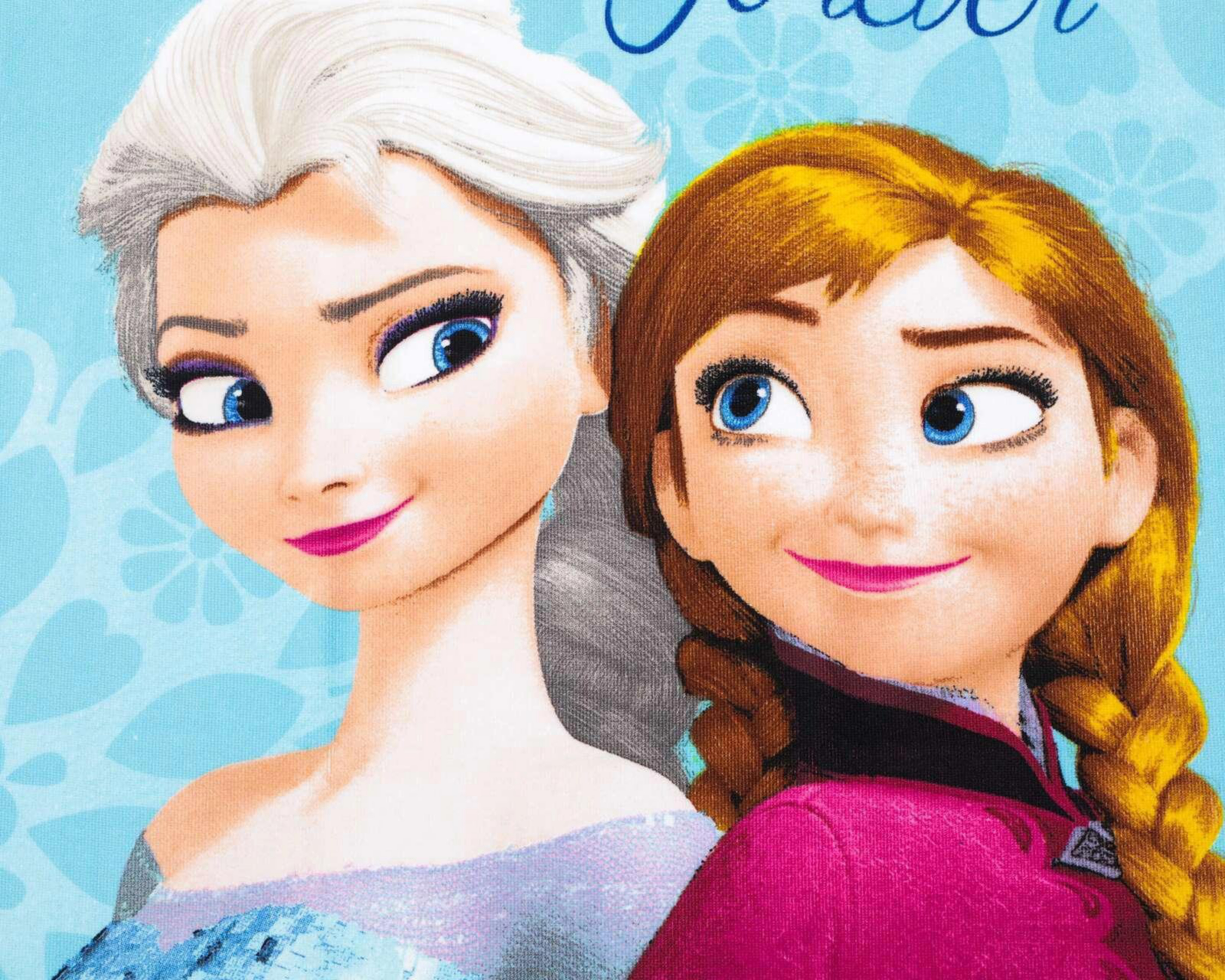 Foto 4 pulgar | Toalla de Baño Frozen Disney Azul