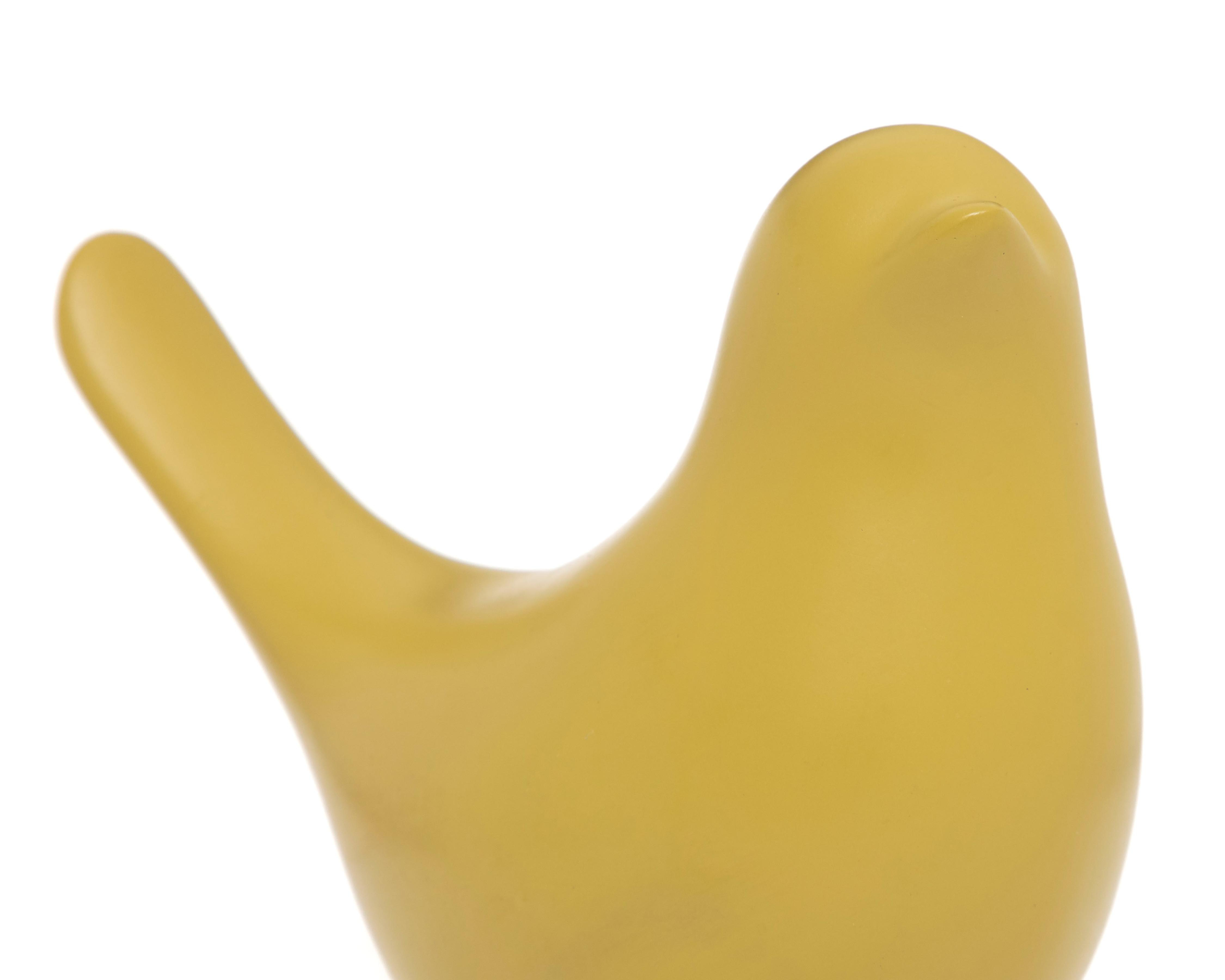 Foto 5 pulgar | Figura Decorativa de Pájaro Pinky de Resina
