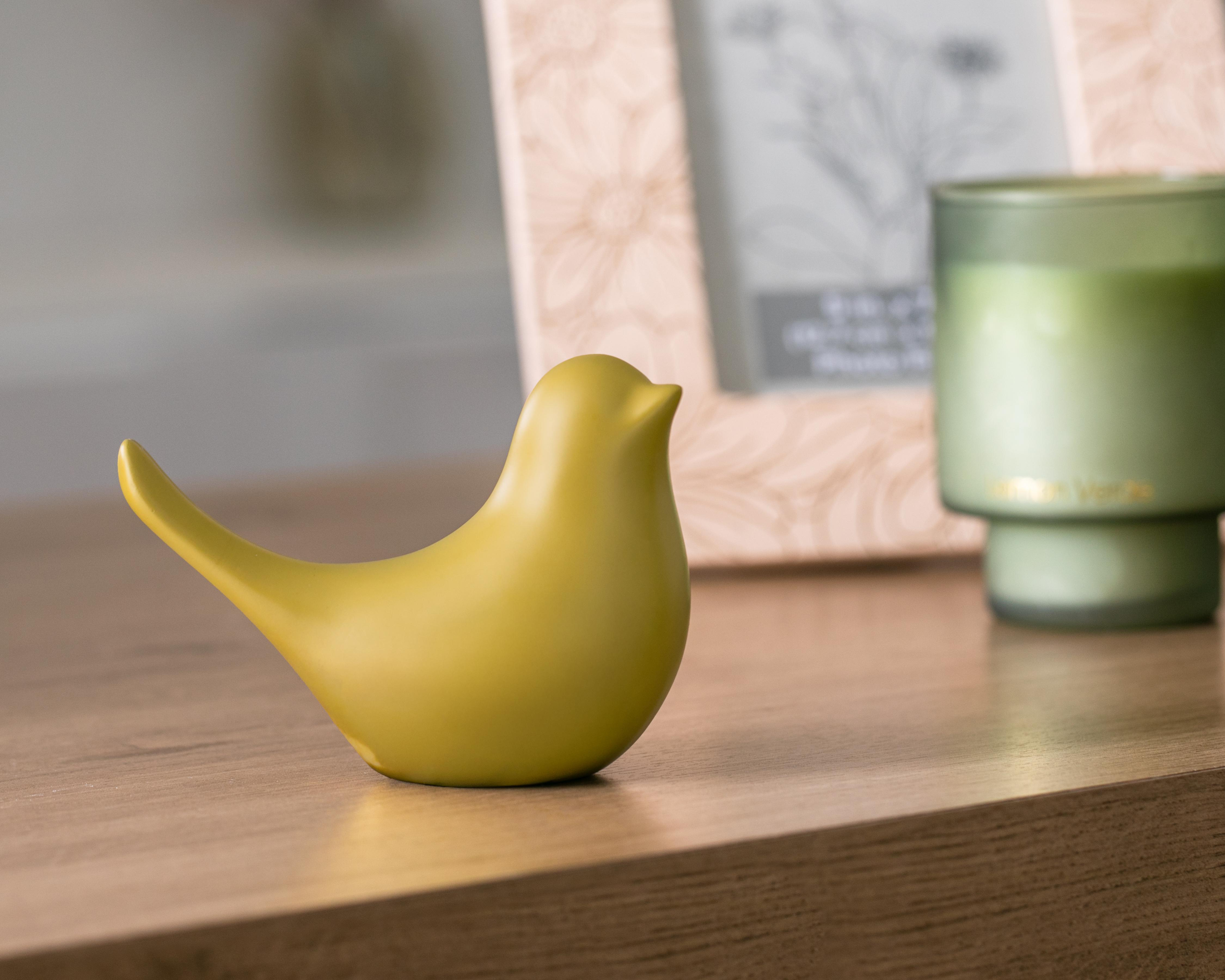 Foto 5 | Figura Decorativa de Pájaro Pinky de Resina