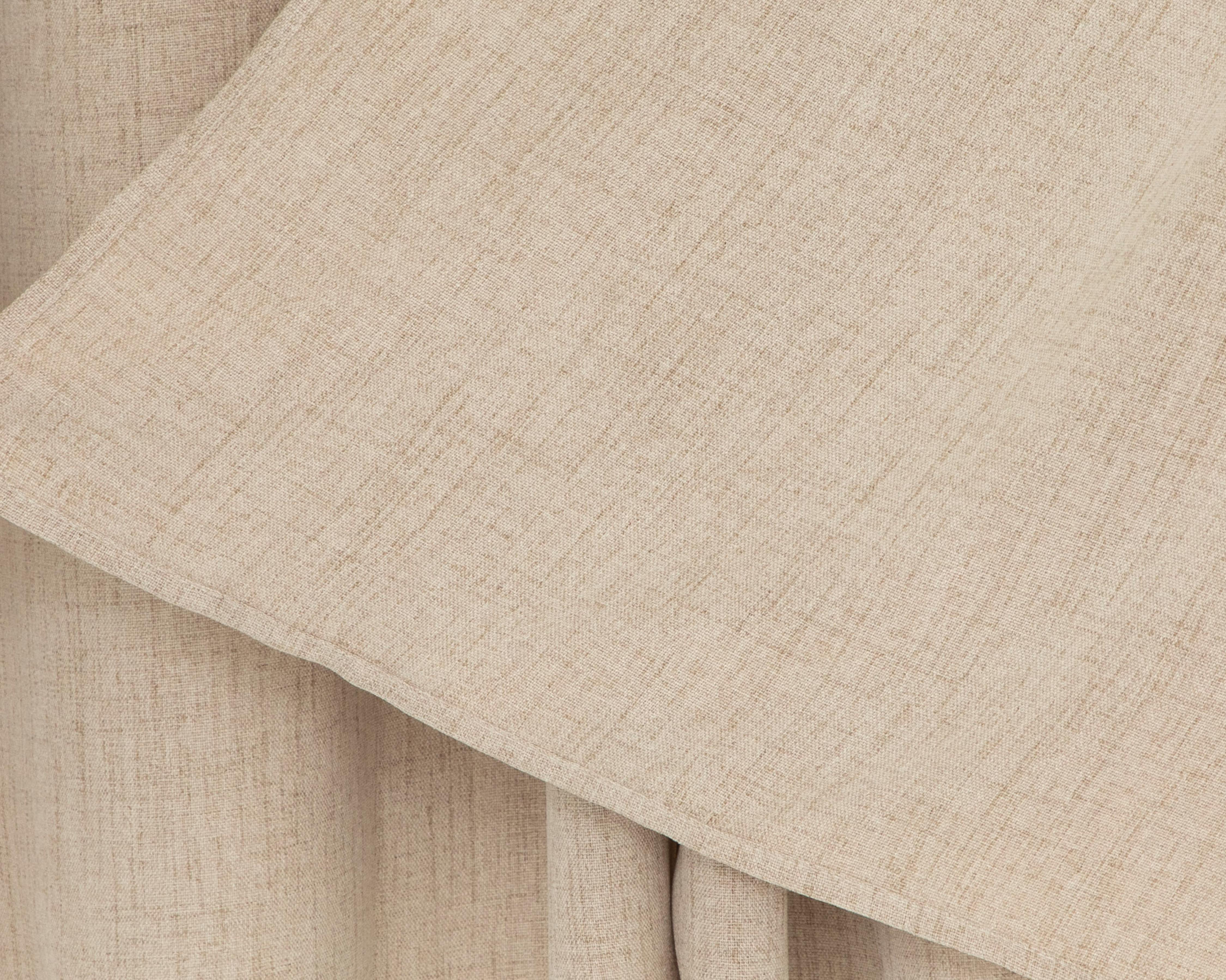 Foto 5 pulgar | Cortina Vicky 140 x 225 cm Beige 2 Piezas