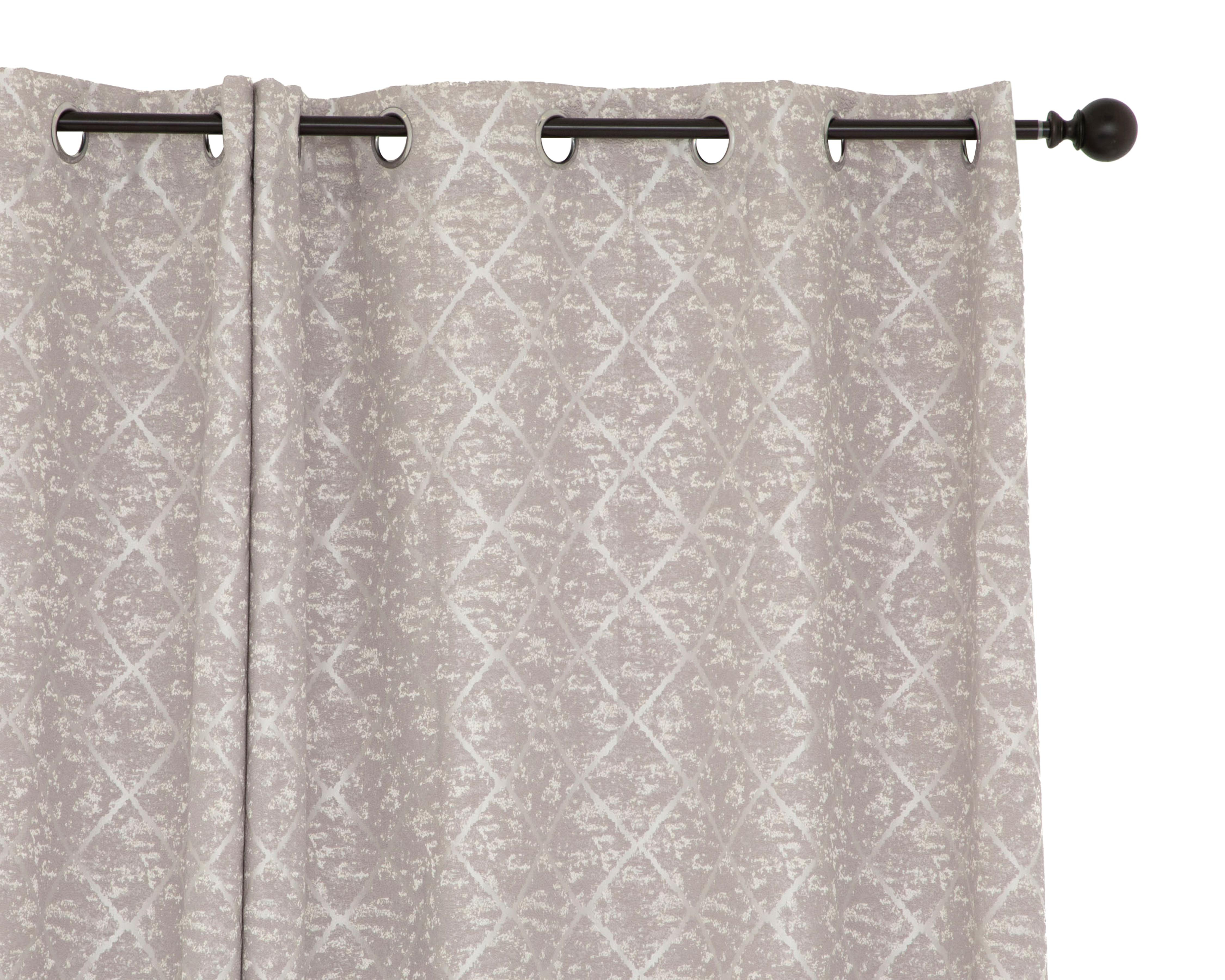 Foto 4 pulgar | Cortina Neiry 140 x 260 cm Gris 2 Piezas