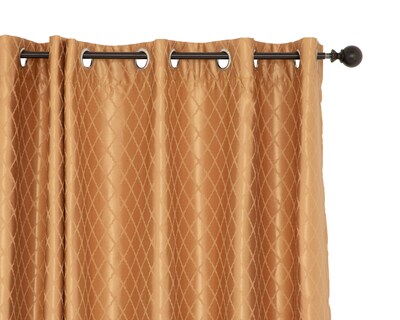 Foto 3 | Cortina Feiry 140 x 260 cm Cobre 2 Piezas