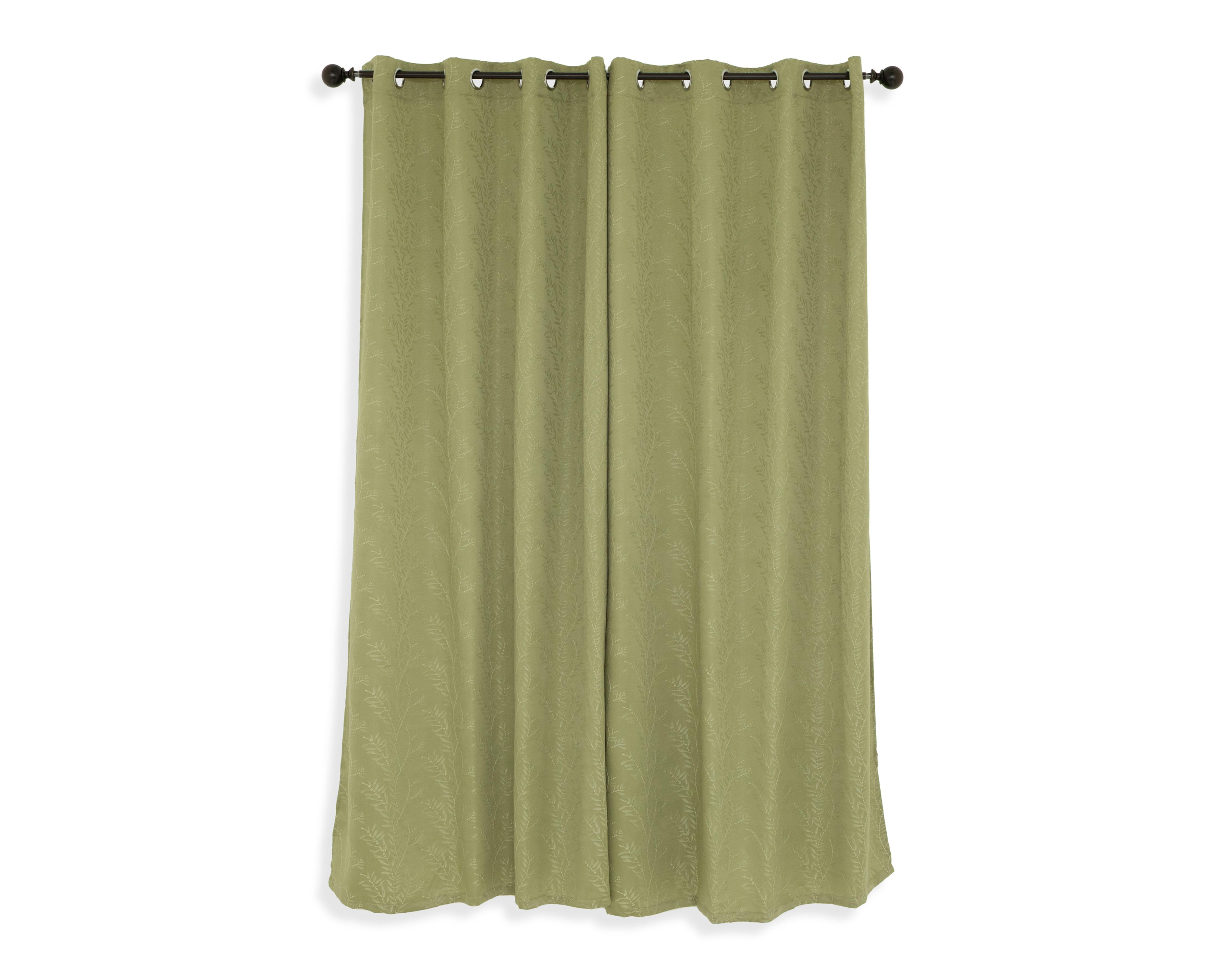 Foto 2 | Cortina Starhaus Carrie 140 x 225 cm Verde
