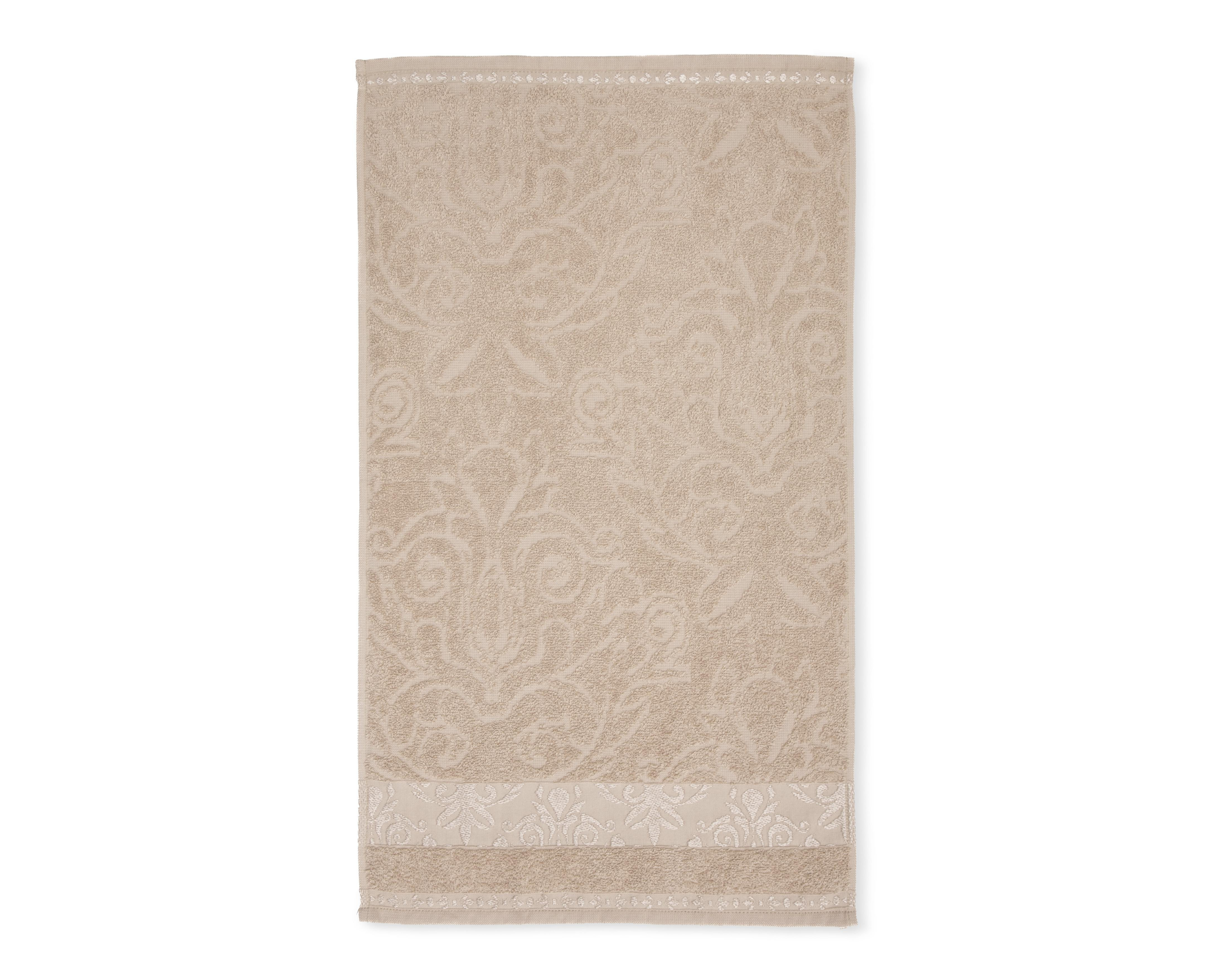 Foto 4 pulgar | Toalla para Manos Sola Textil Carey Monarca Beige 2 Piezas