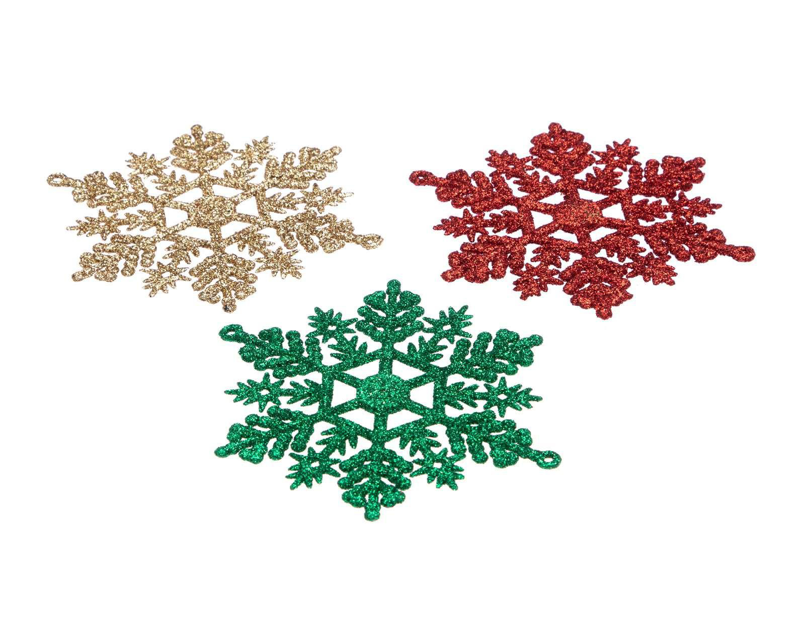 Foto 2 | Colgantes Tradiotional Snow Flakes 6 Piezas