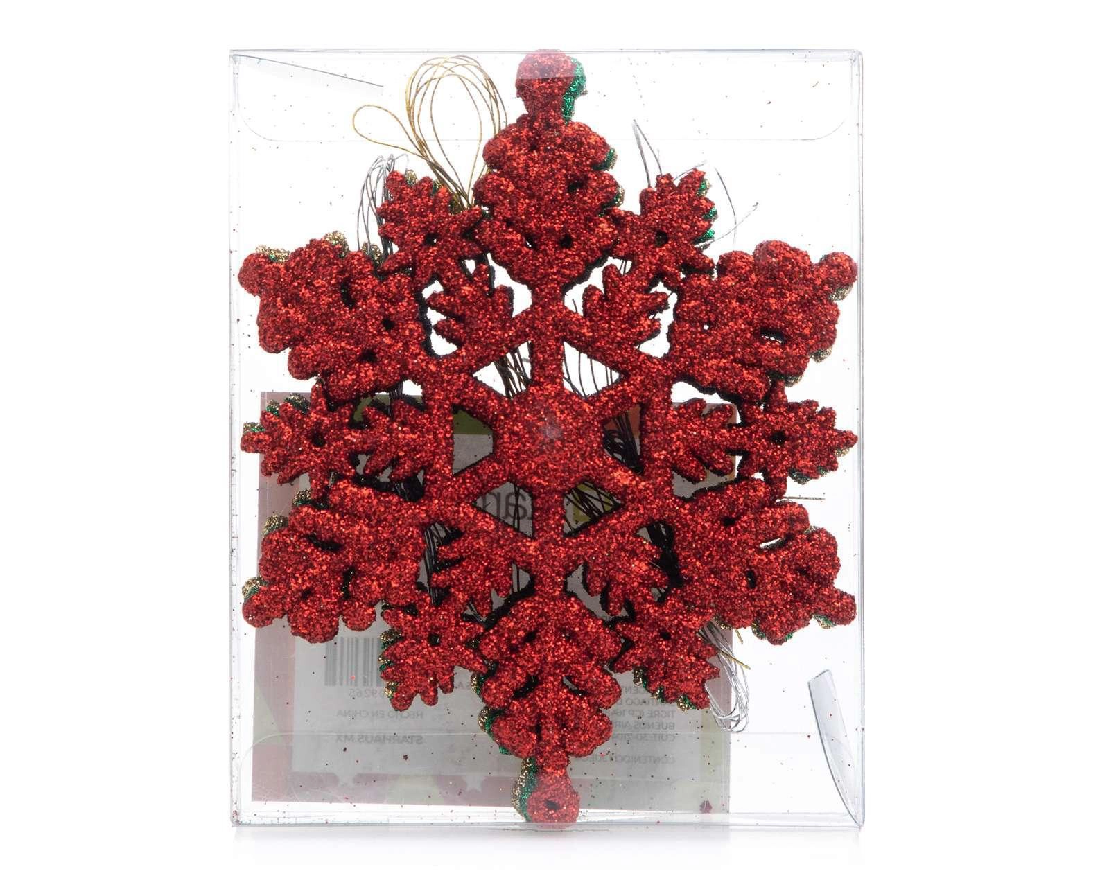 Foto 5 pulgar | Colgantes Tradiotional Snow Flakes 6 Piezas