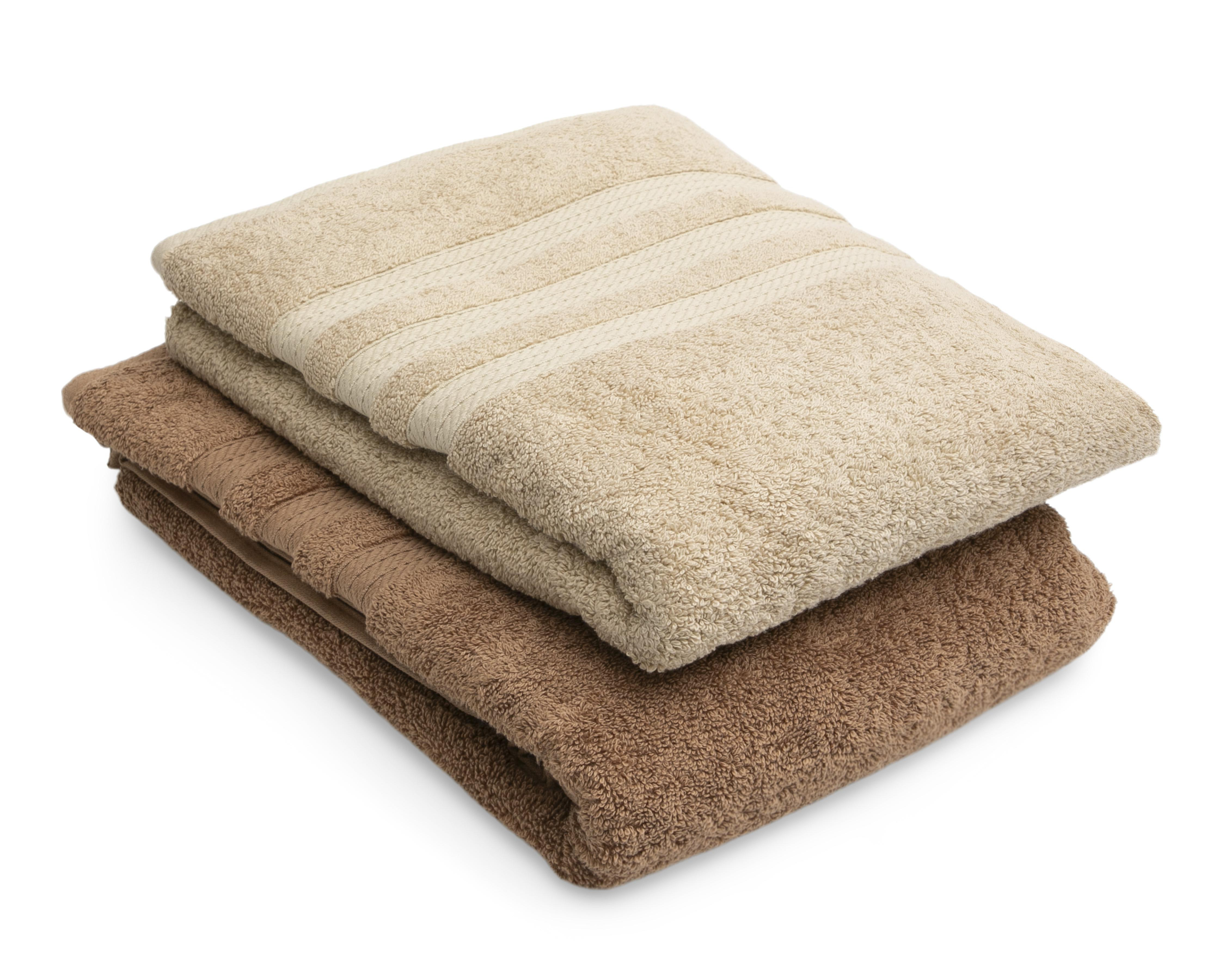 Toalla de Baño Cottonella Soft Beige de Algodón 2 Piezas