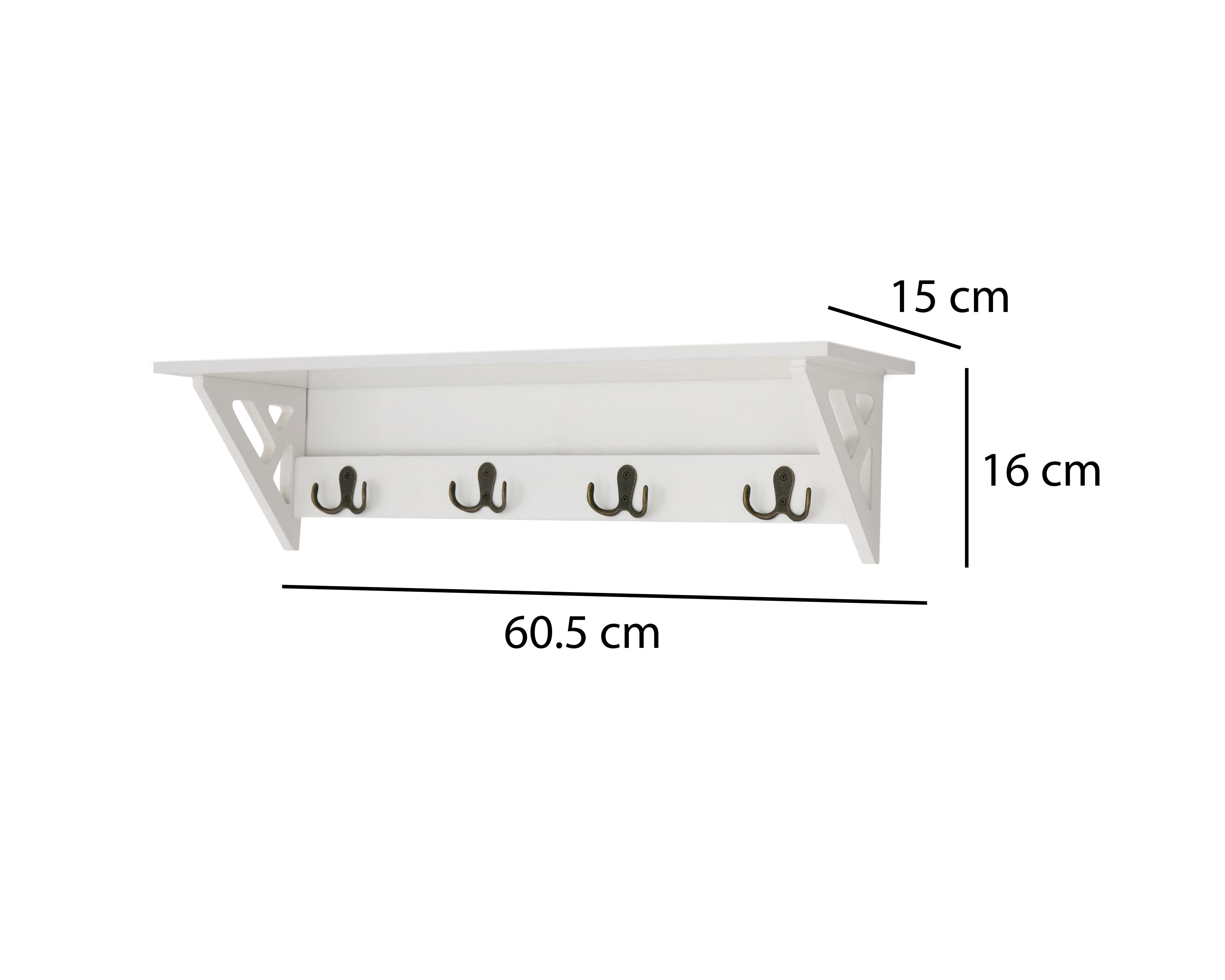 Foto 5 | Repisa de Madera Starhaus 60.5 cm