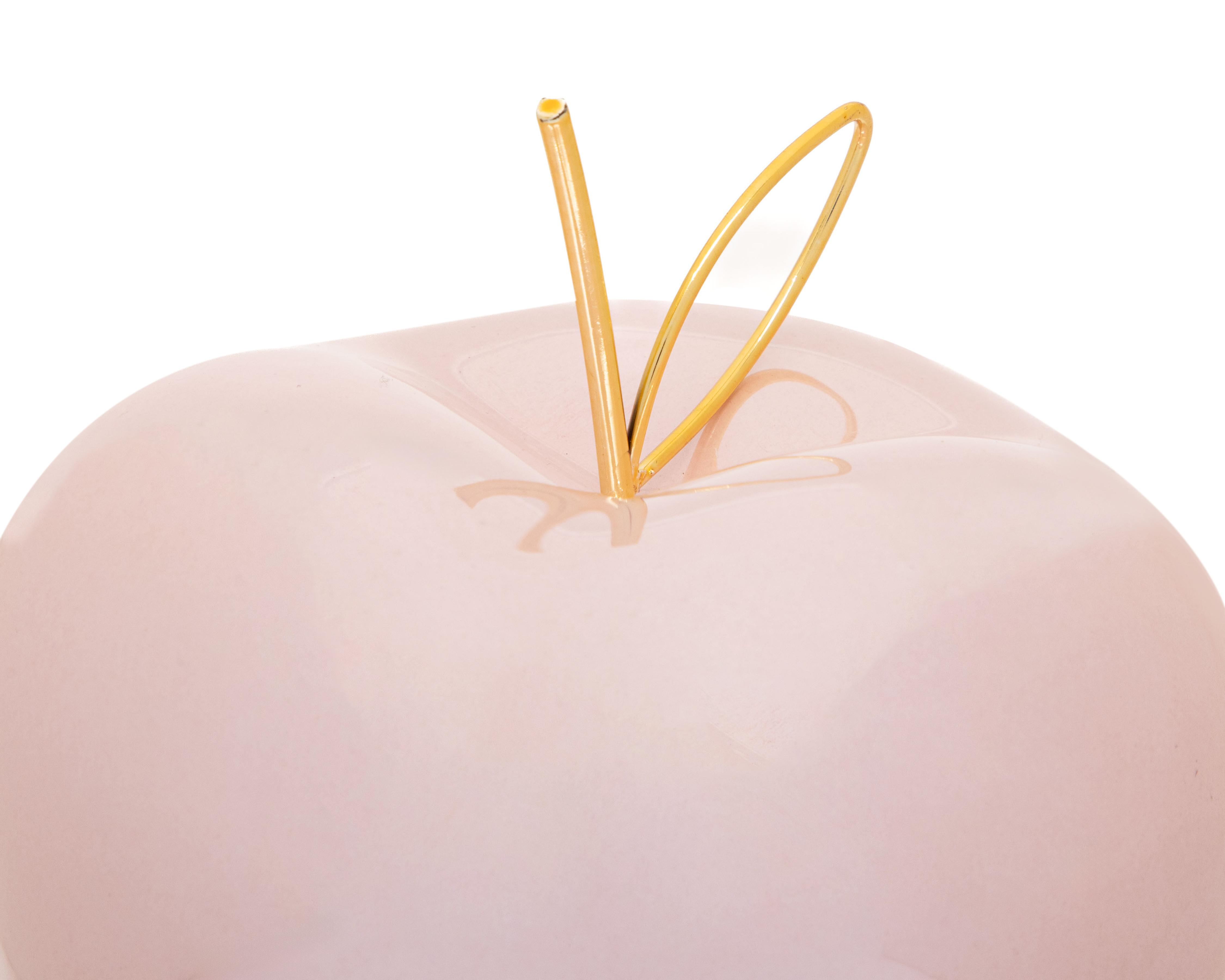 Foto 4 pulgar | Escultura de Manzana Roslin de Cerámica