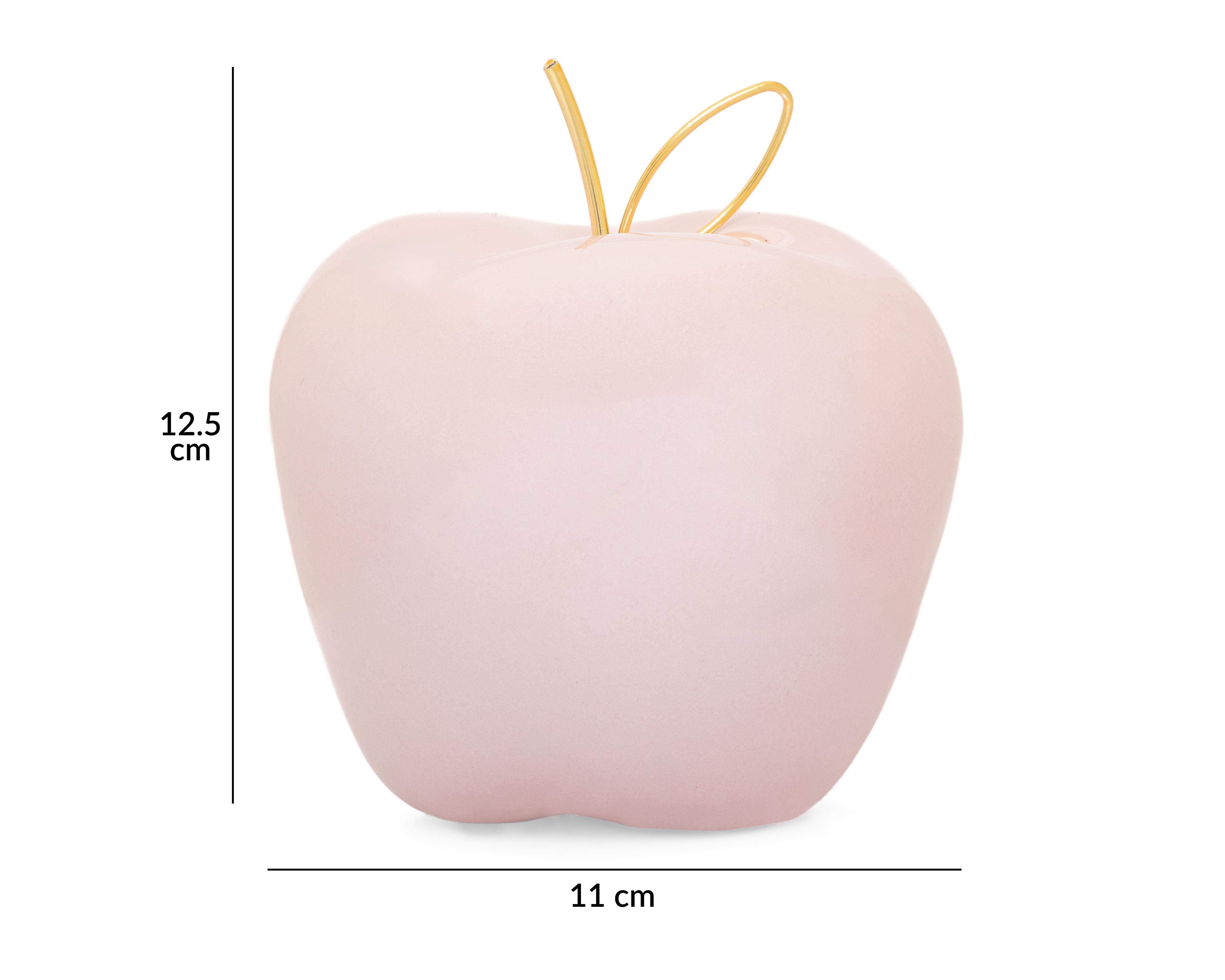 Foto 5 | Escultura de Manzana Roslin de Cerámica