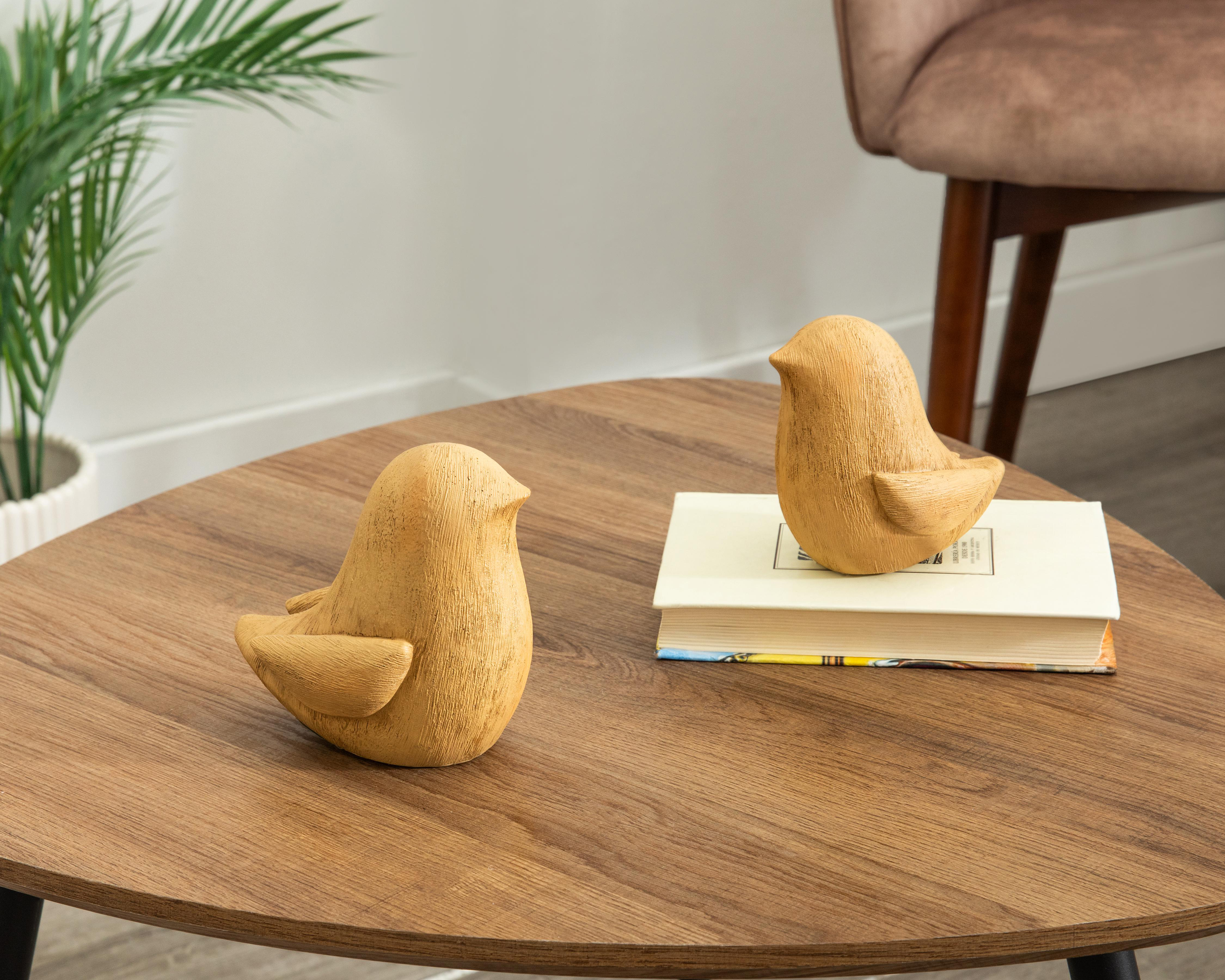 Foto 4 | Escultura de Pájaro Ophelia de Madera